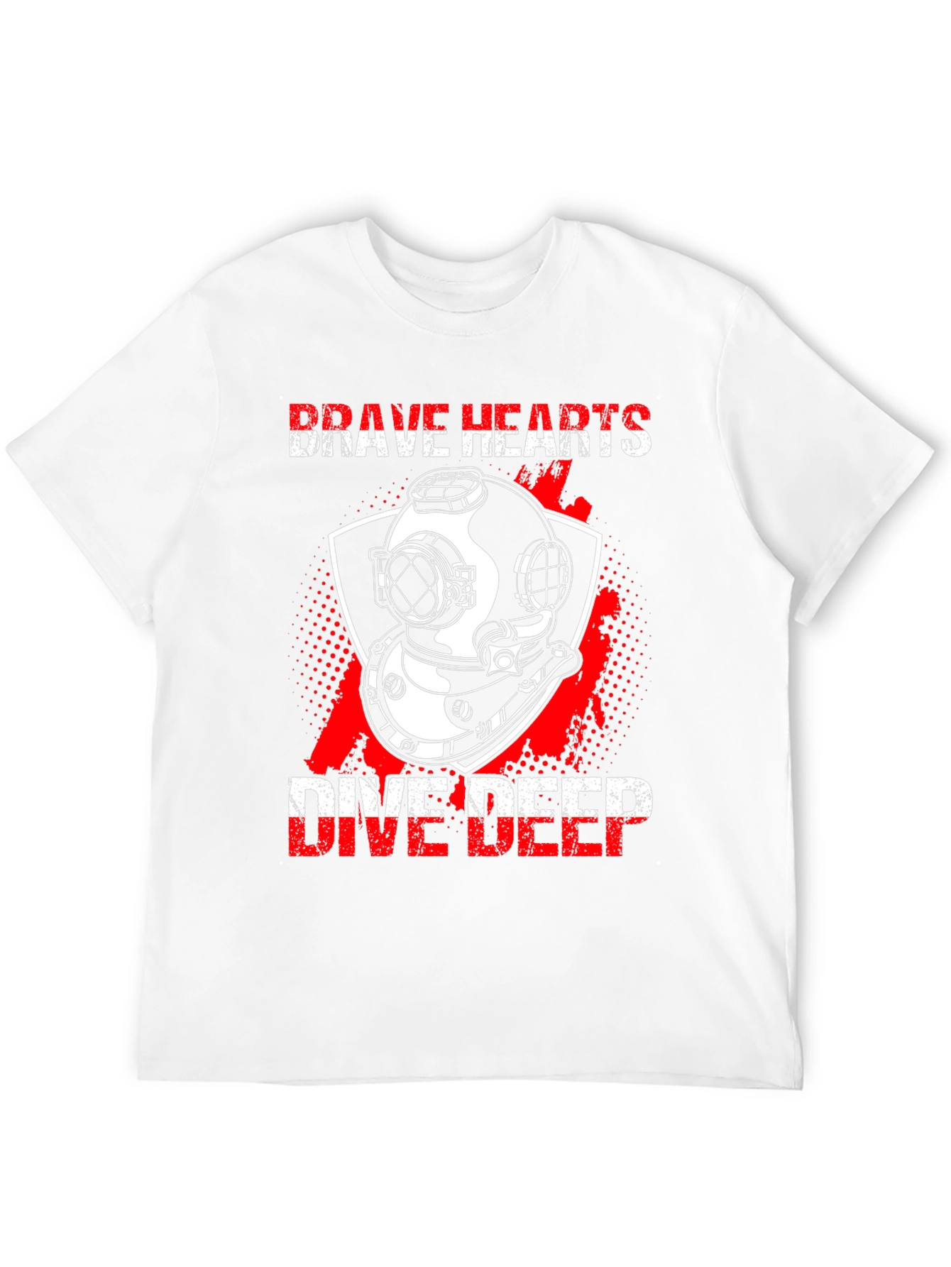 Brave Hearts Dive Deep Black T-Shirt