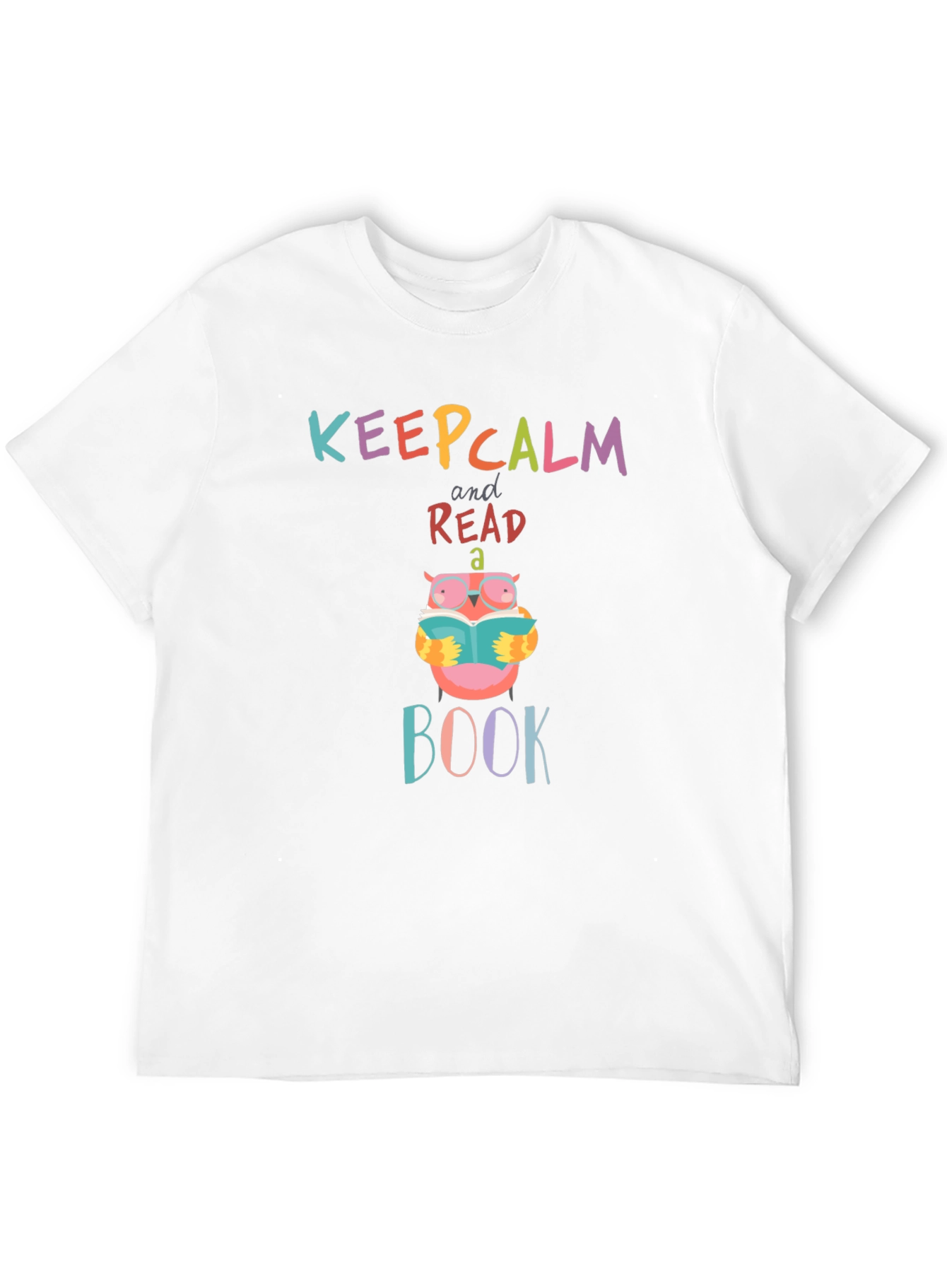 Keep Calm & Read a Book Owl T-Shirt