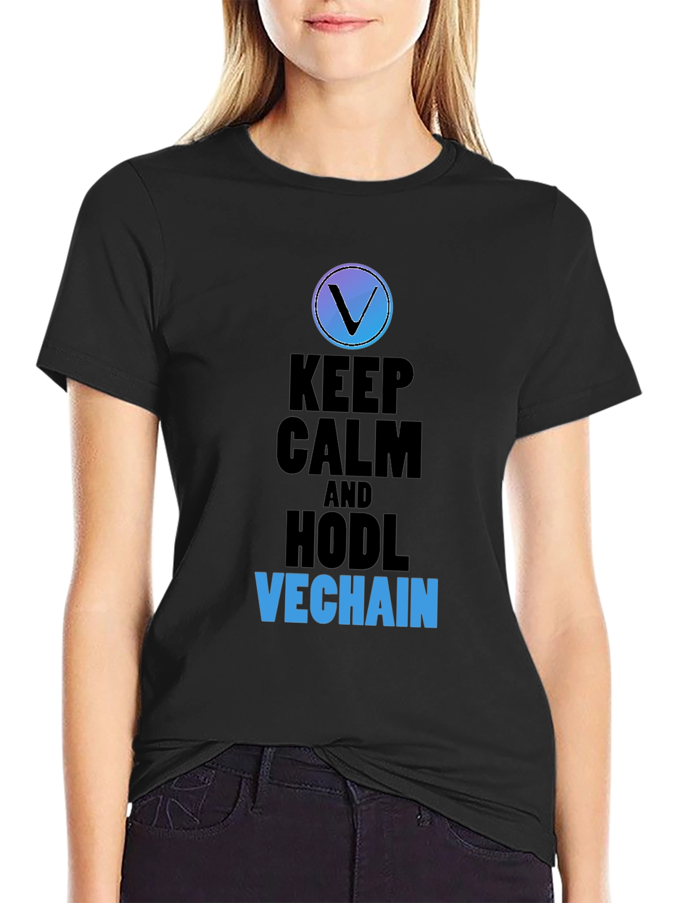 VeChain HODL T-Shirt - Crypto Meme Tee