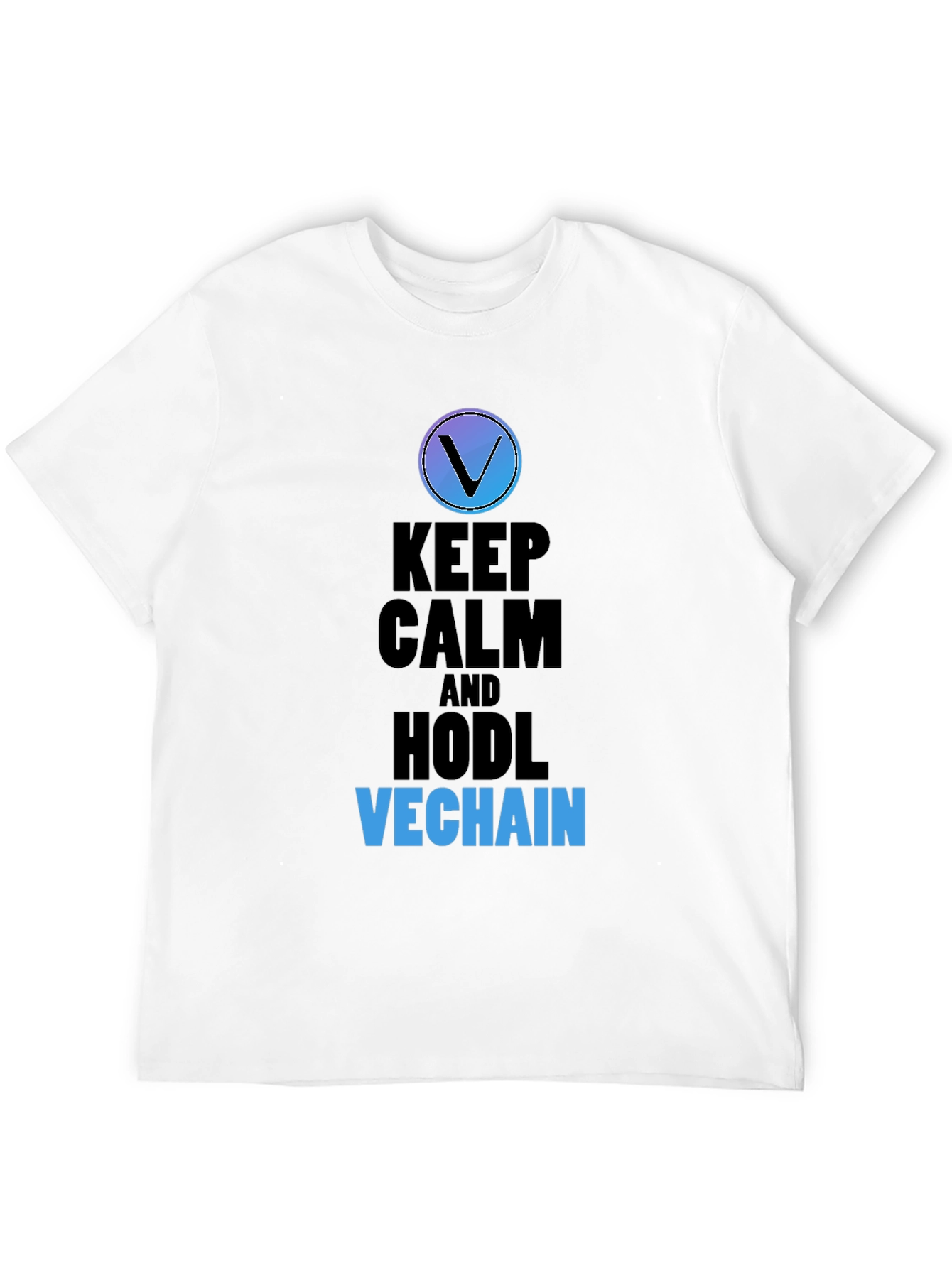 VeChain HODL T-Shirt - Crypto Meme Tee
