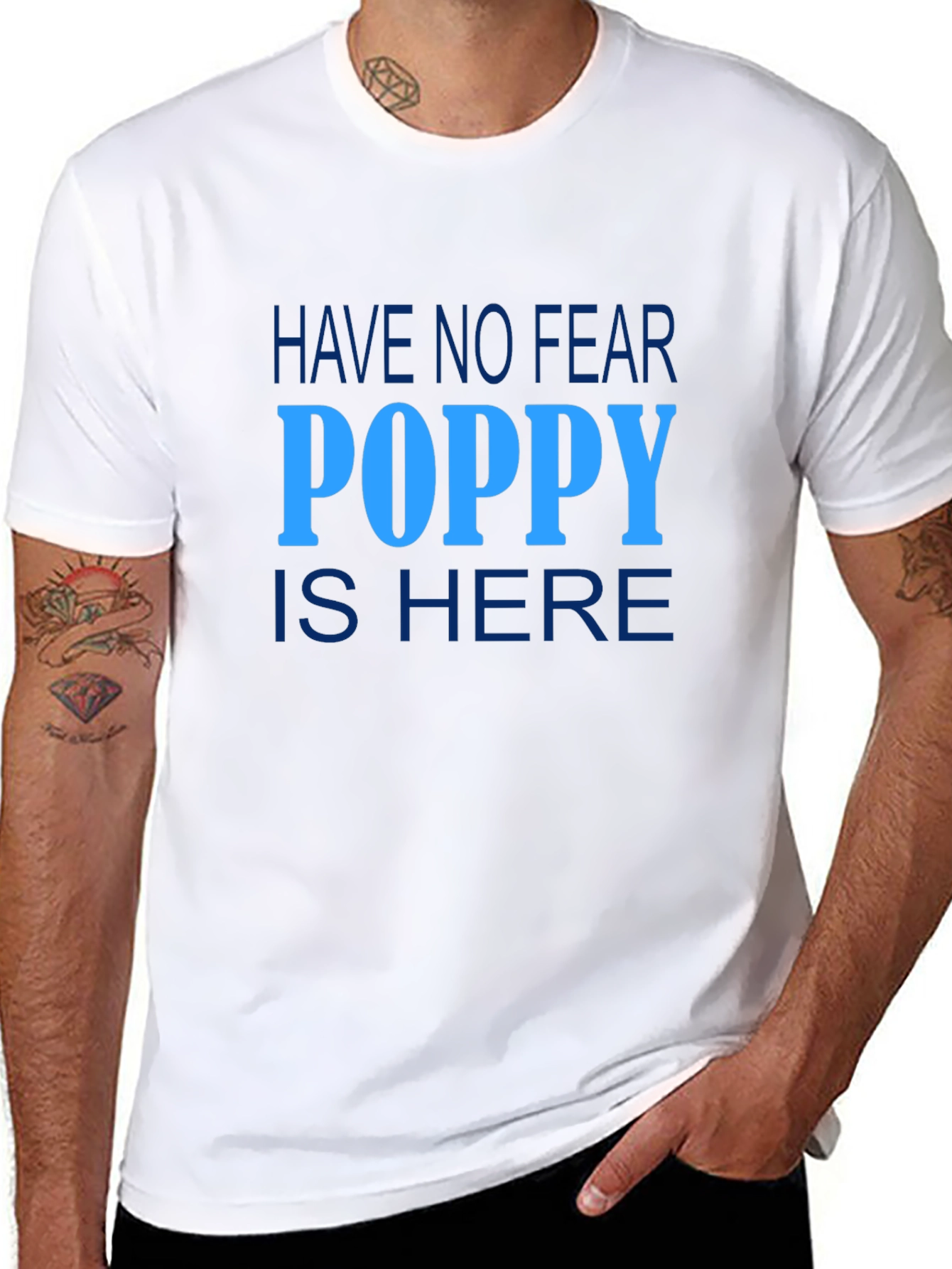 Poppy Is Here T-Shirt - Mens Graphic Tee