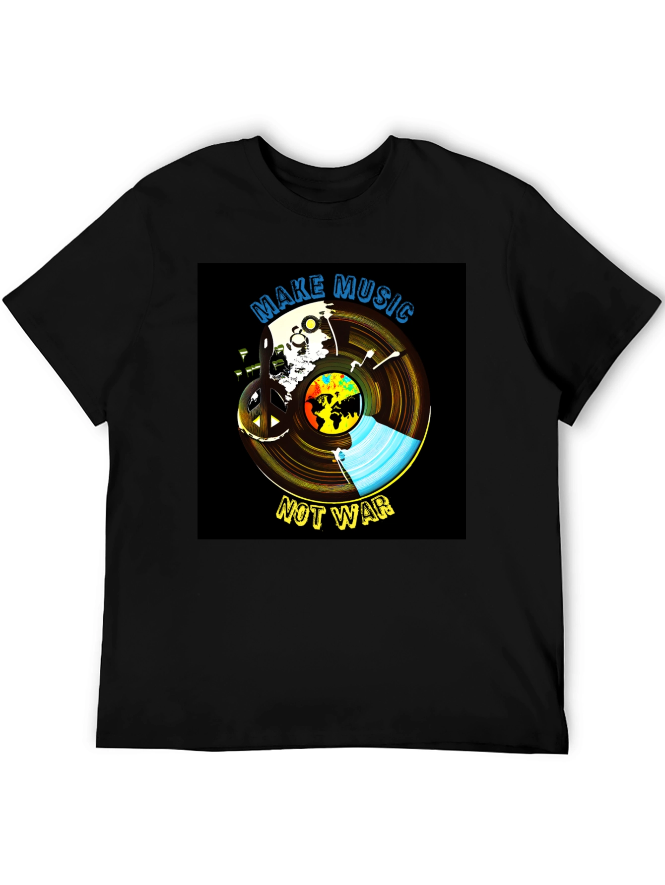 Music Not War Graphic Tee