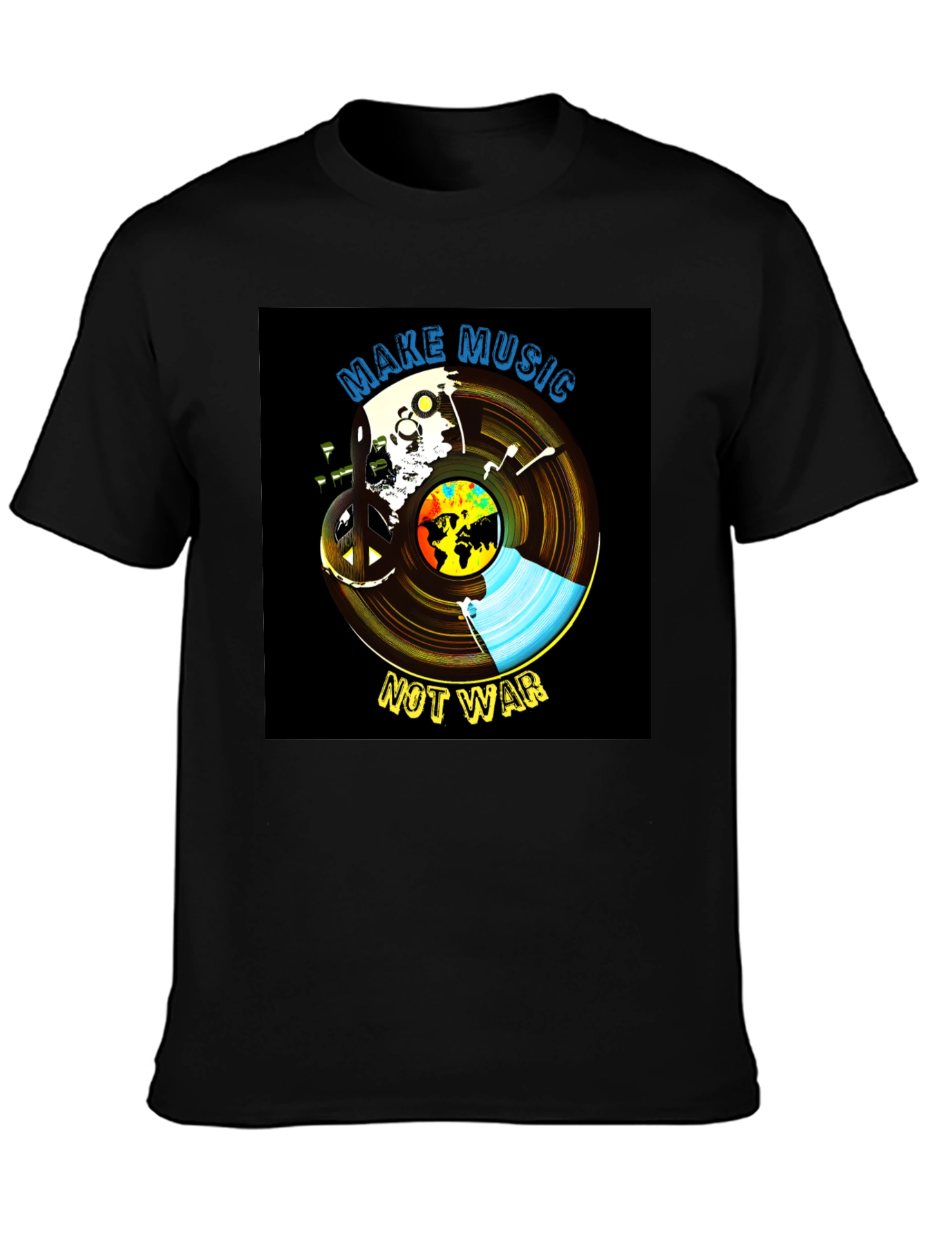 Music Not War Graphic Tee