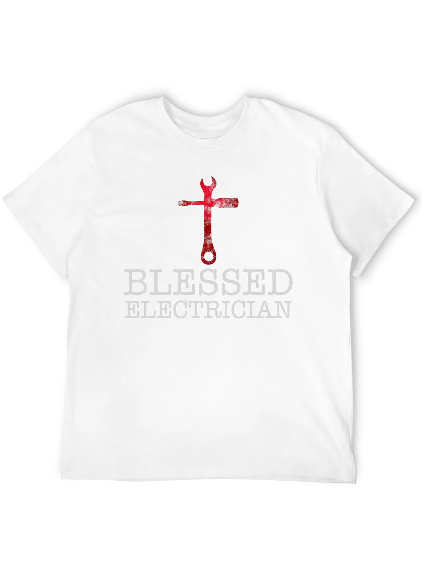 Blessed Electrician T-Shirt - Christian Mechanic Tee