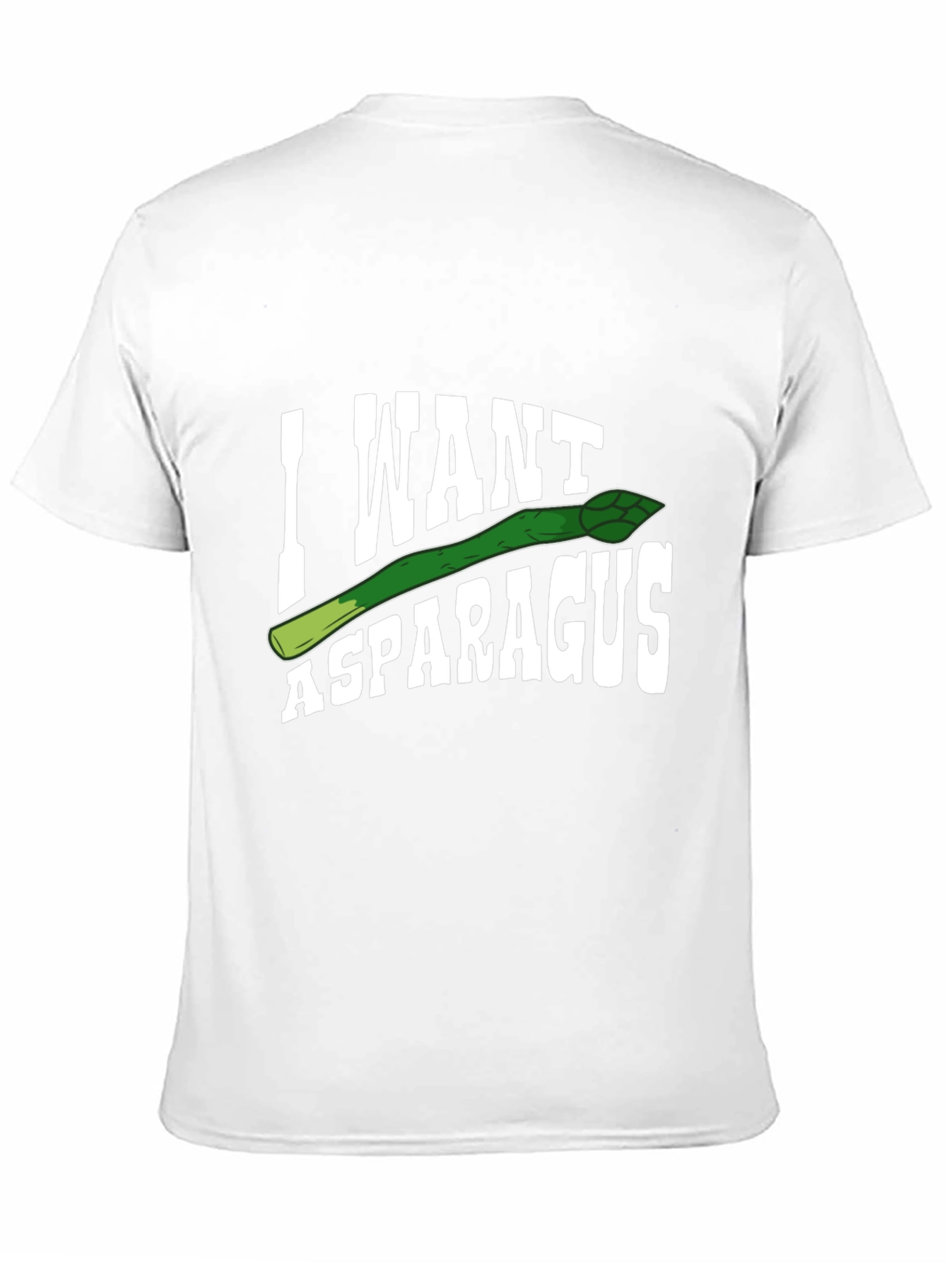 I Want Asparagus Graphic T-Shirt