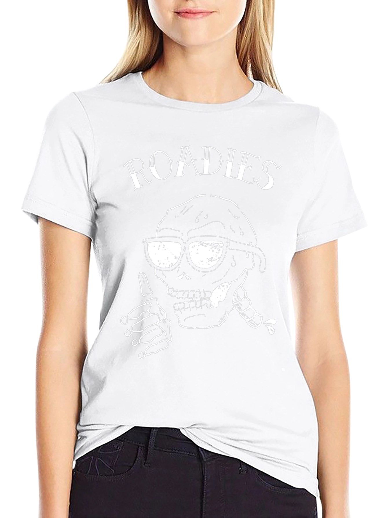 Roadies Skull Graphic Tee - Cool & Edgy T-Shirt