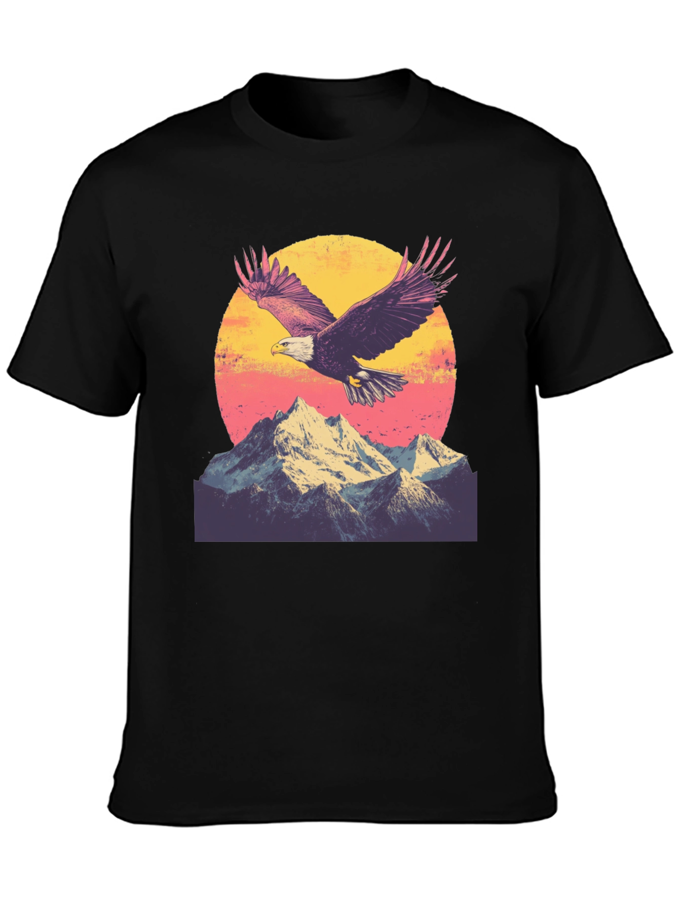 Eagle Mountain Sunset Graphic Tee