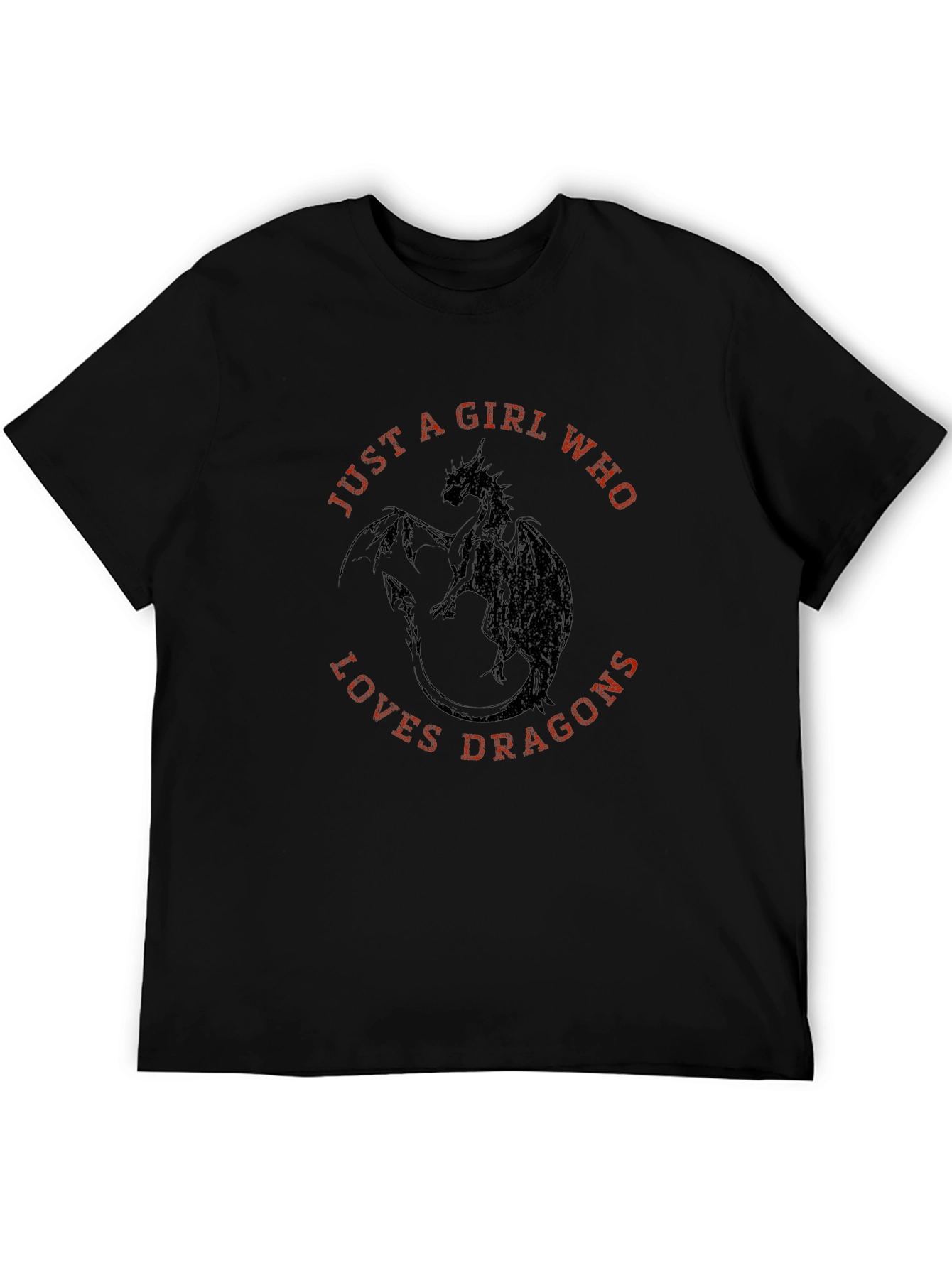 Just a Girl Who Loves Dragons T-Shirt