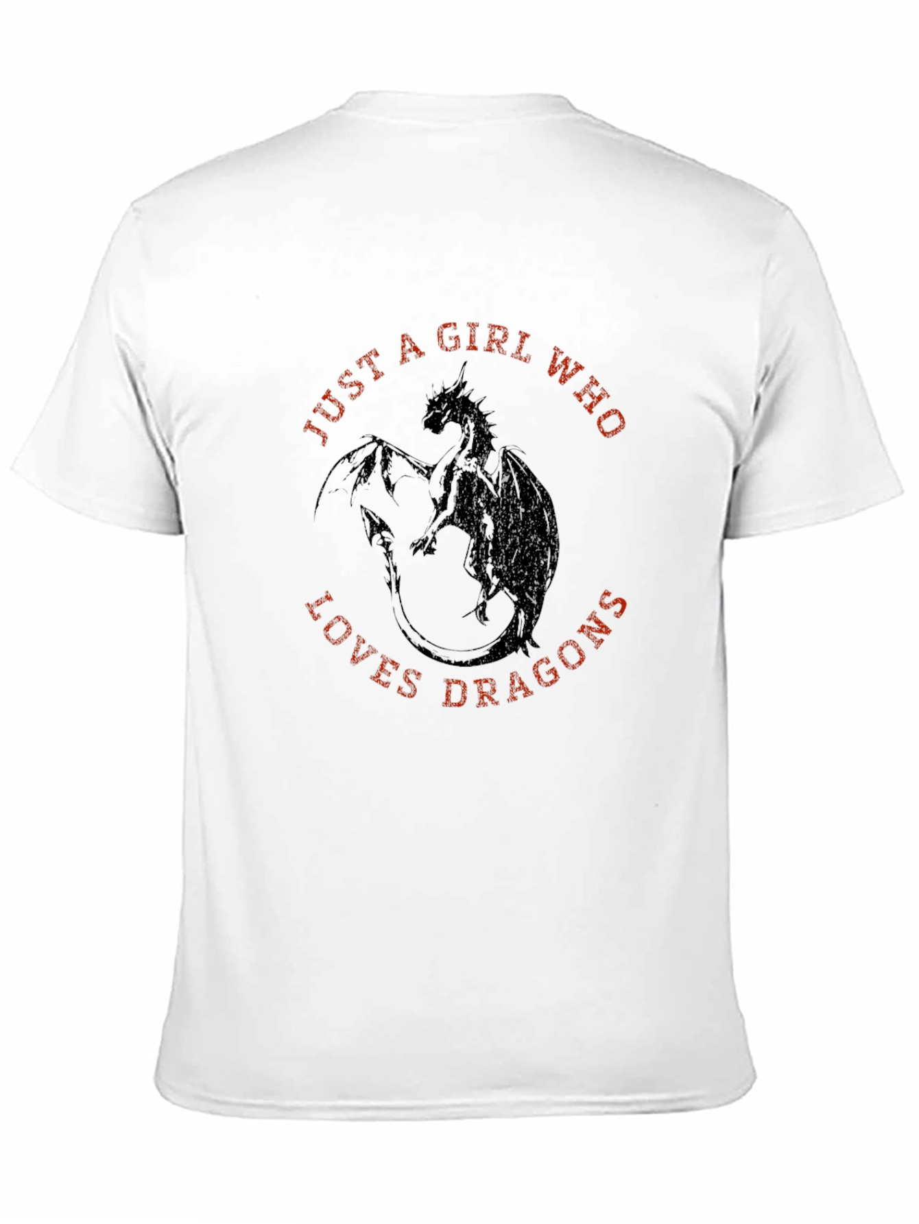 Just a Girl Who Loves Dragons T-Shirt