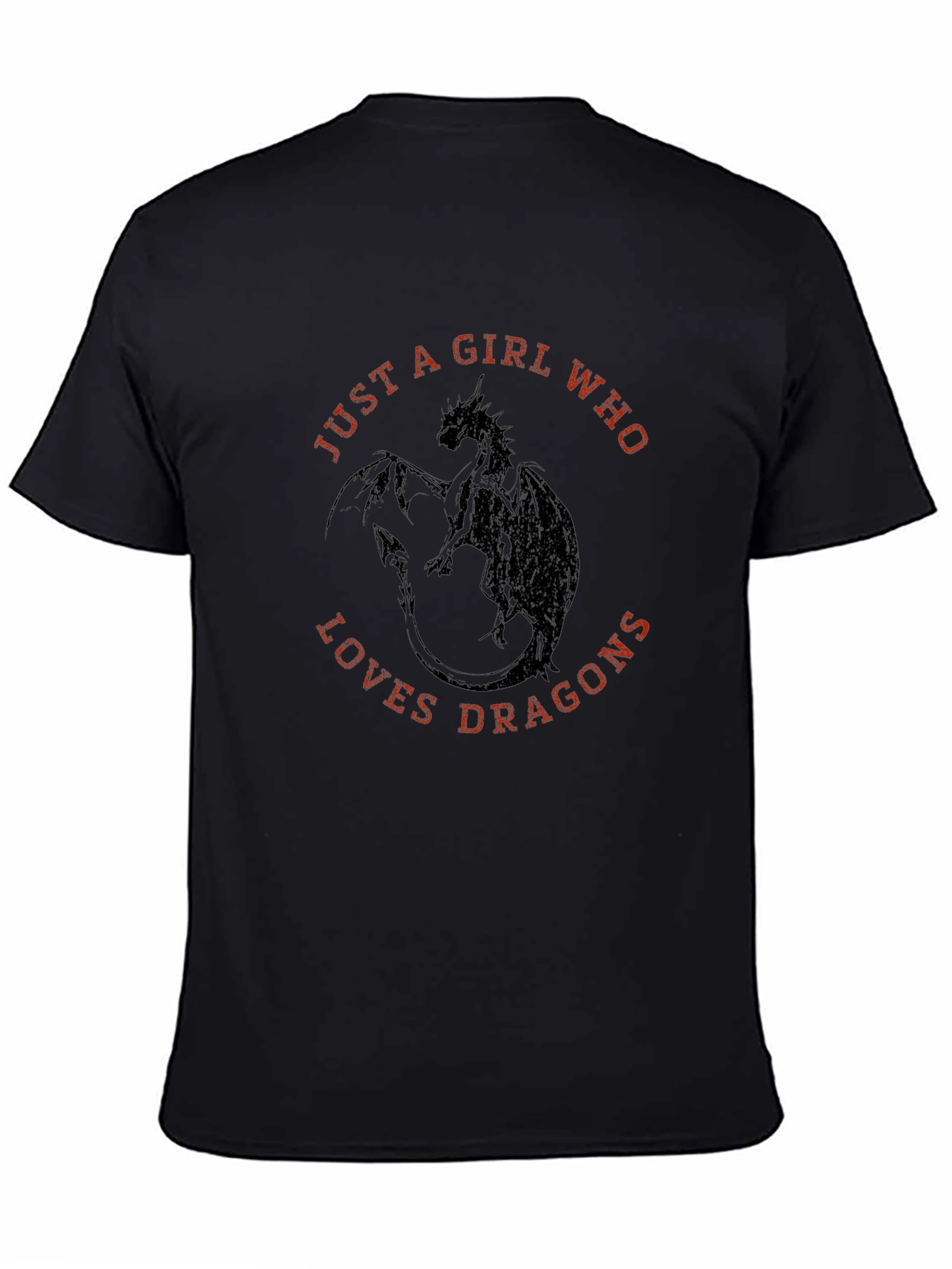 Just a Girl Who Loves Dragons T-Shirt