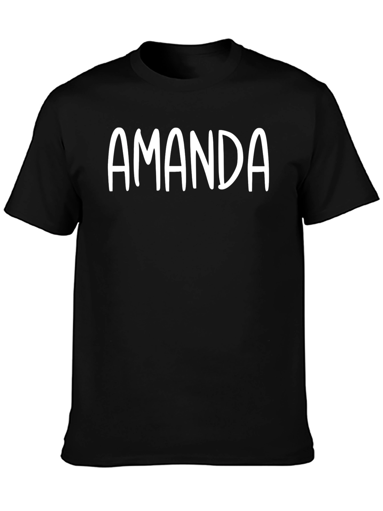 Personalized Amanda T-Shirt - Custom Name Tee