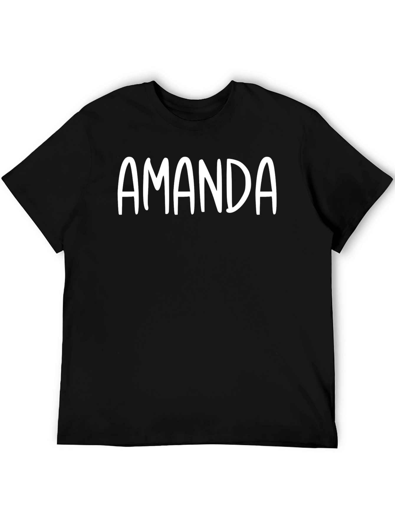 Personalized Amanda T-Shirt - Custom Name Tee