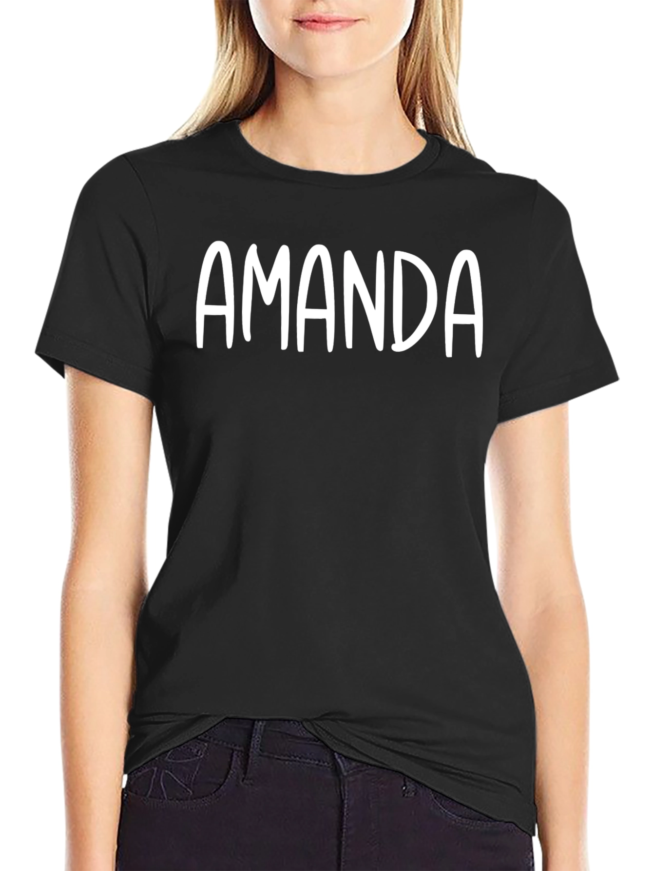 Personalized Amanda T-Shirt - Custom Name Tee