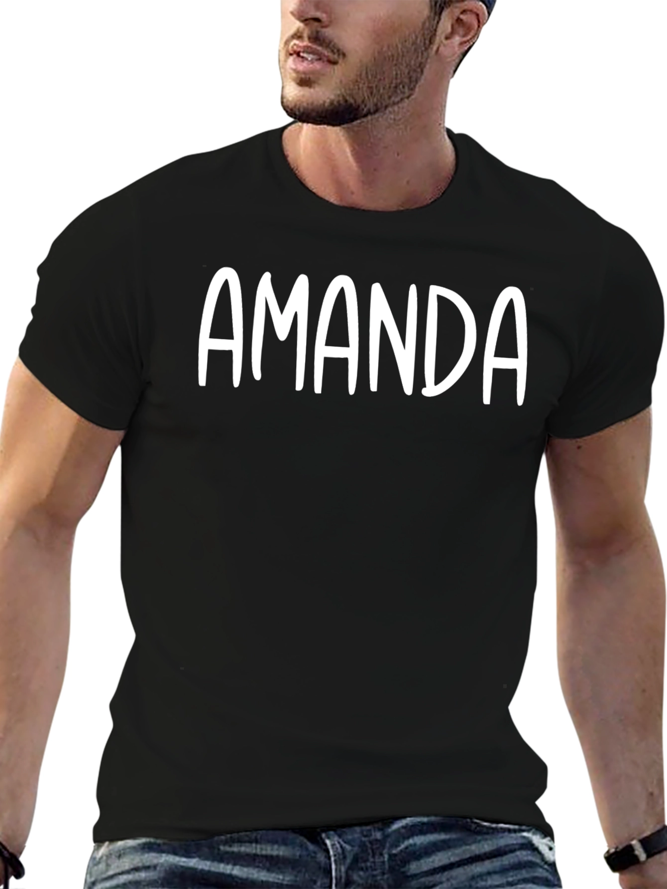 Personalized Amanda T-Shirt - Custom Name Tee