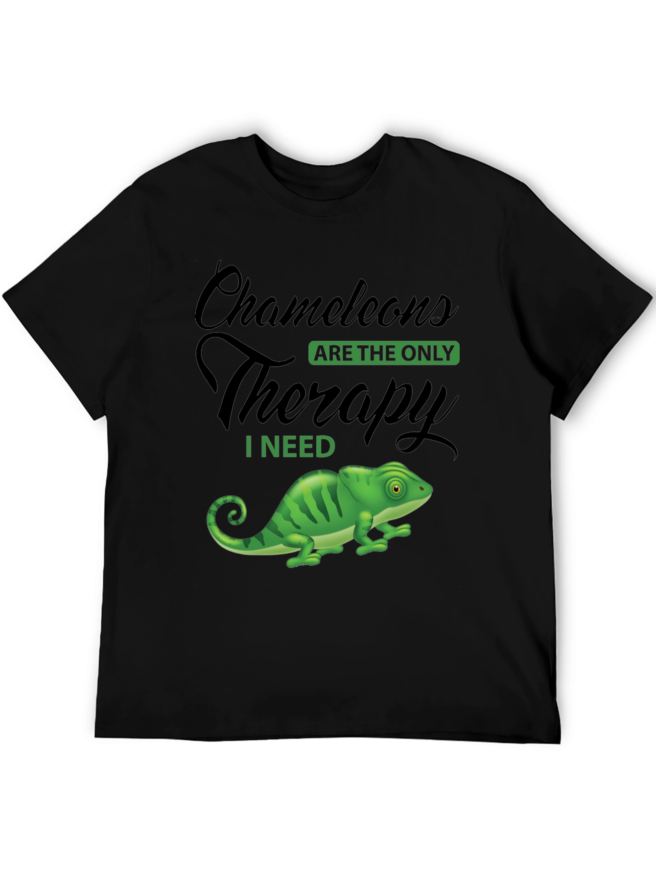 Chameleon Therapy T-Shirt - Unique Graphic Tee