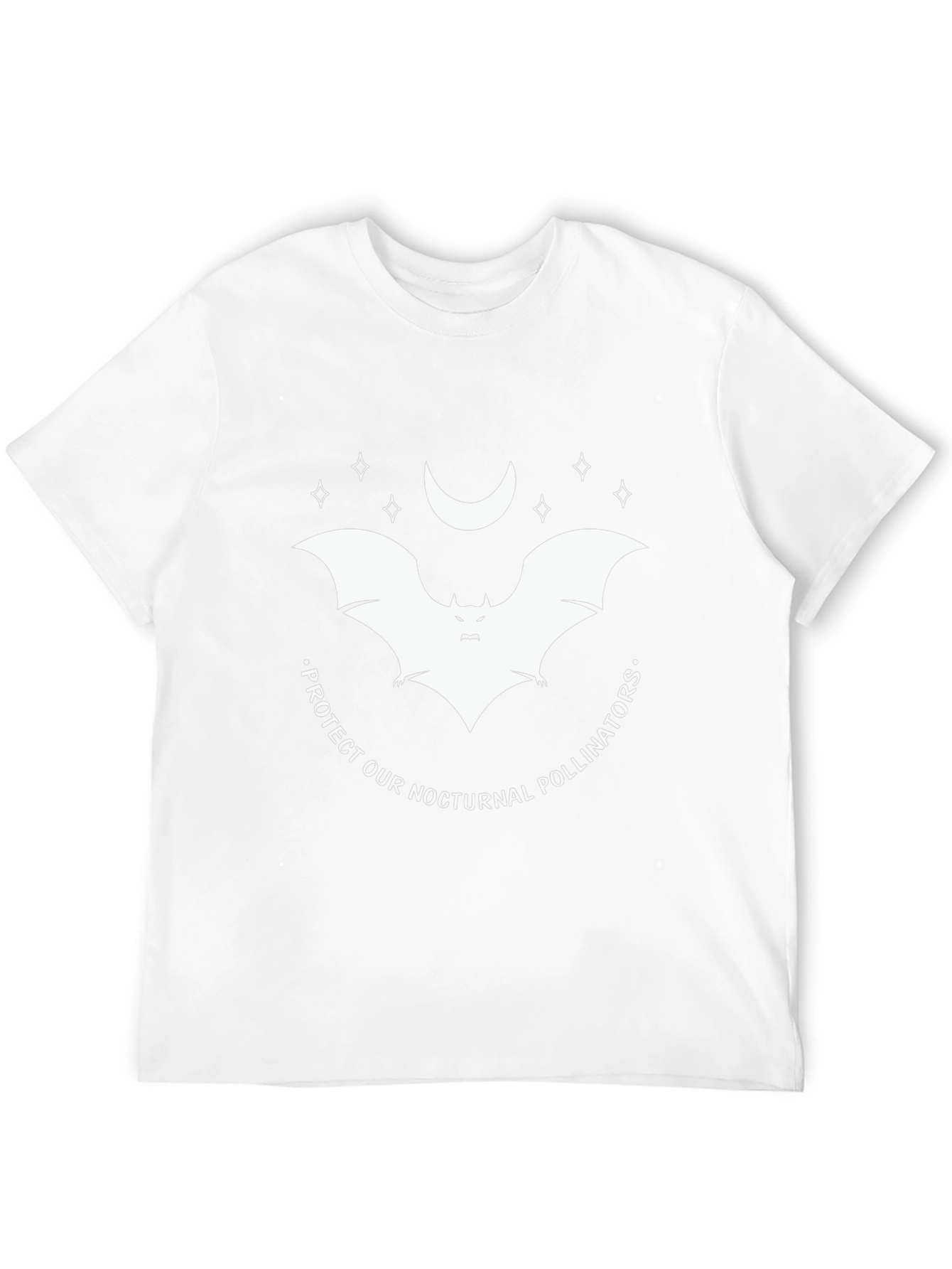 Protect Pollinators Bat T-Shirt - Nocturnal Wildlife Tee