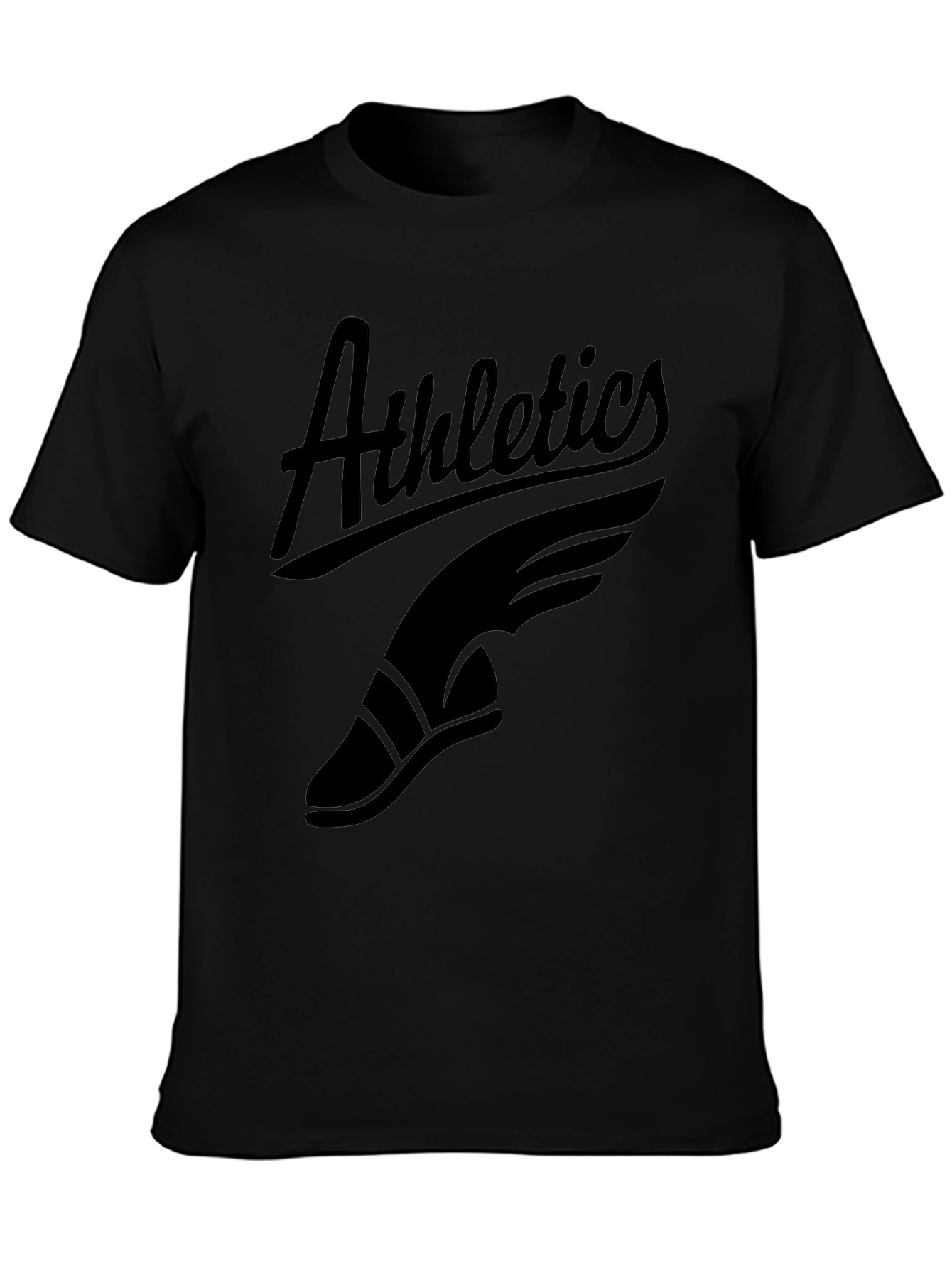 Athletics Graphic T-Shirt - Winged Shoe Design