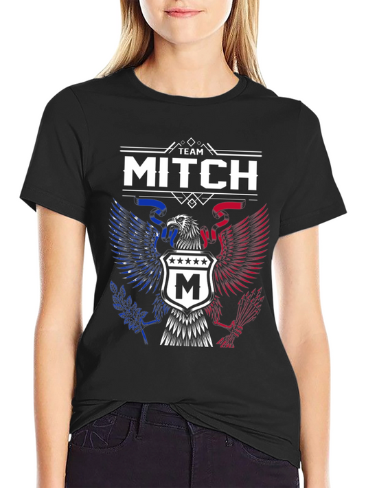 Team Mitch Eagle Patriotic T-Shirt