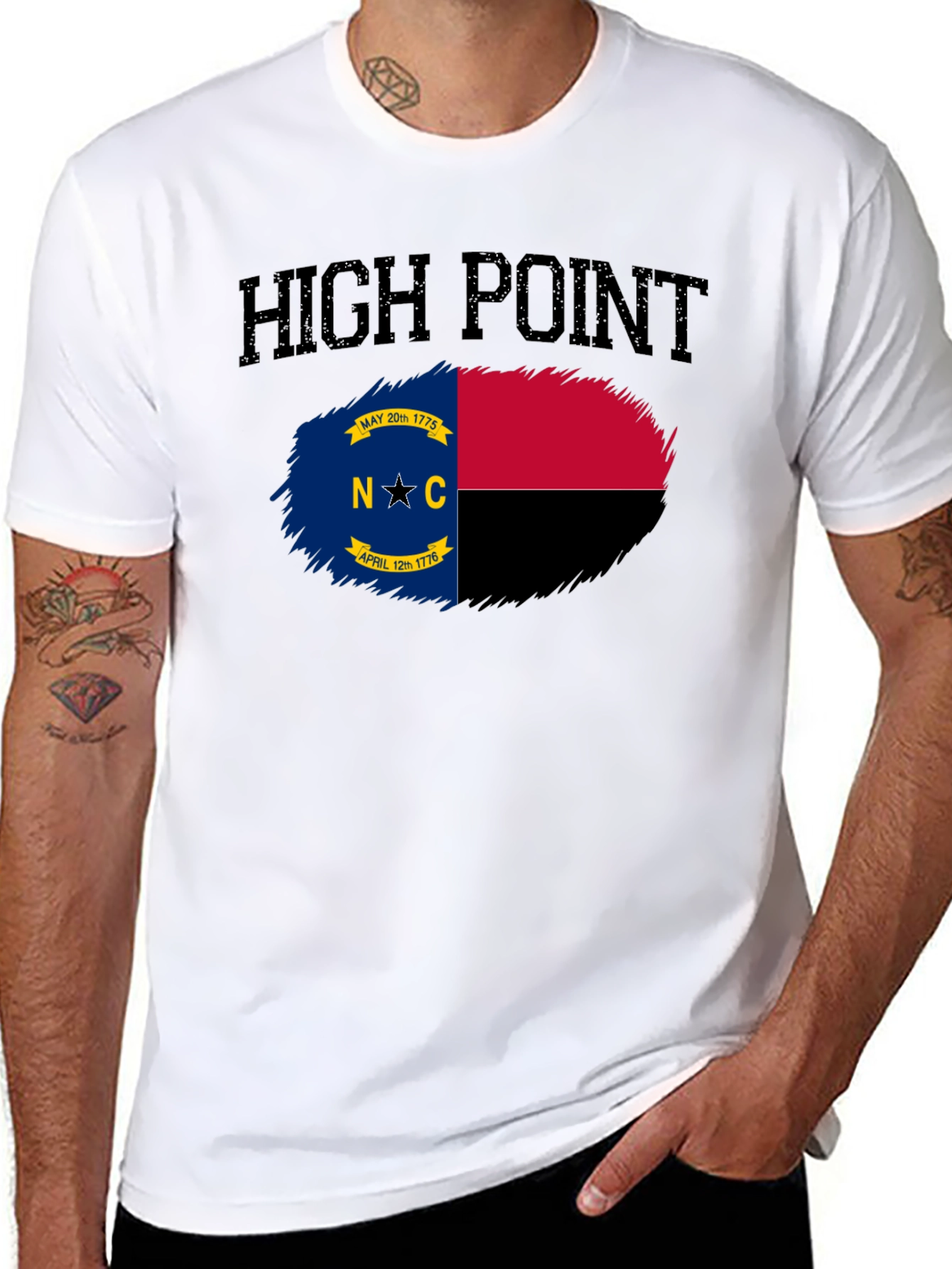 High Point NC Flag T-Shirt