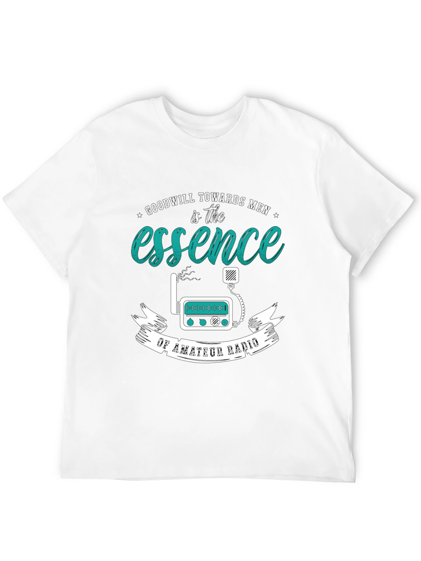 Amateur Radio Essence Graphic Tee - Goodwill Towards Men