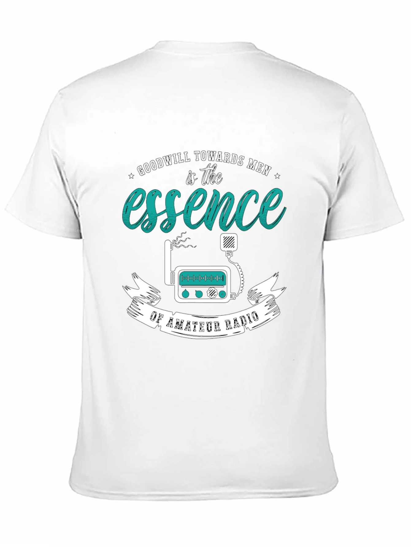 Amateur Radio Essence Graphic Tee - Goodwill Towards Men