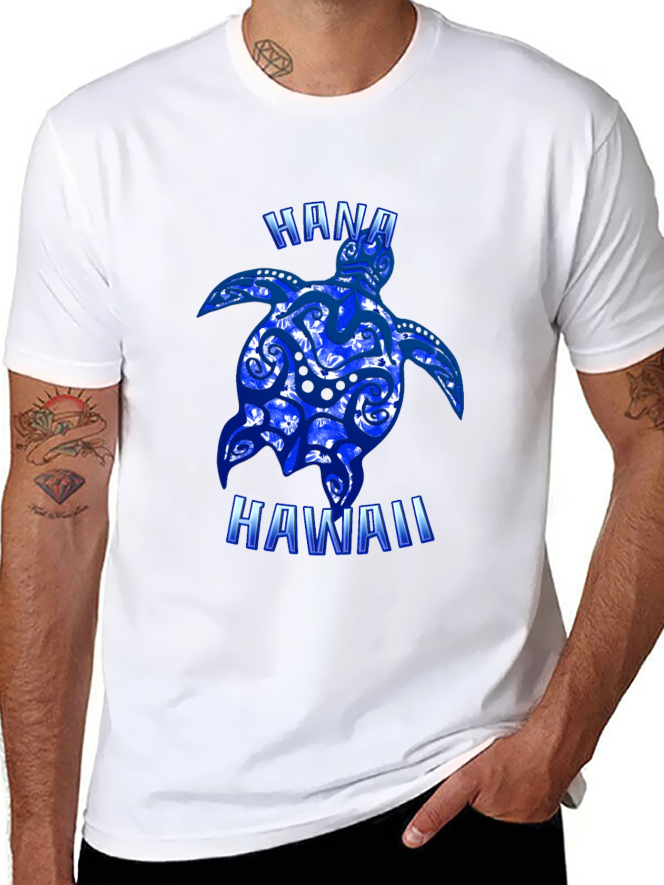 Hana Hawaii Turtle Graphic Tee