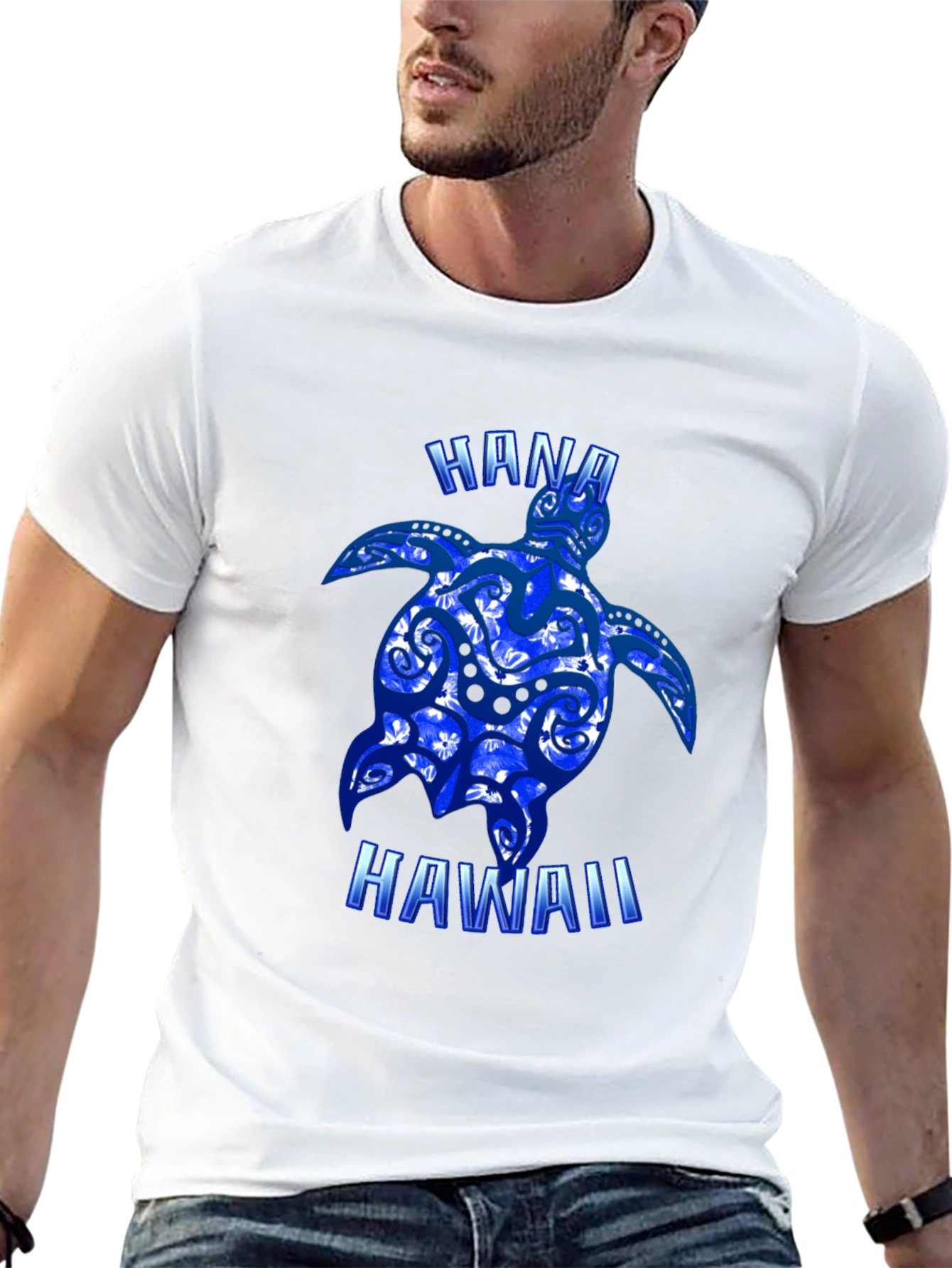 Hana Hawaii Turtle Graphic Tee