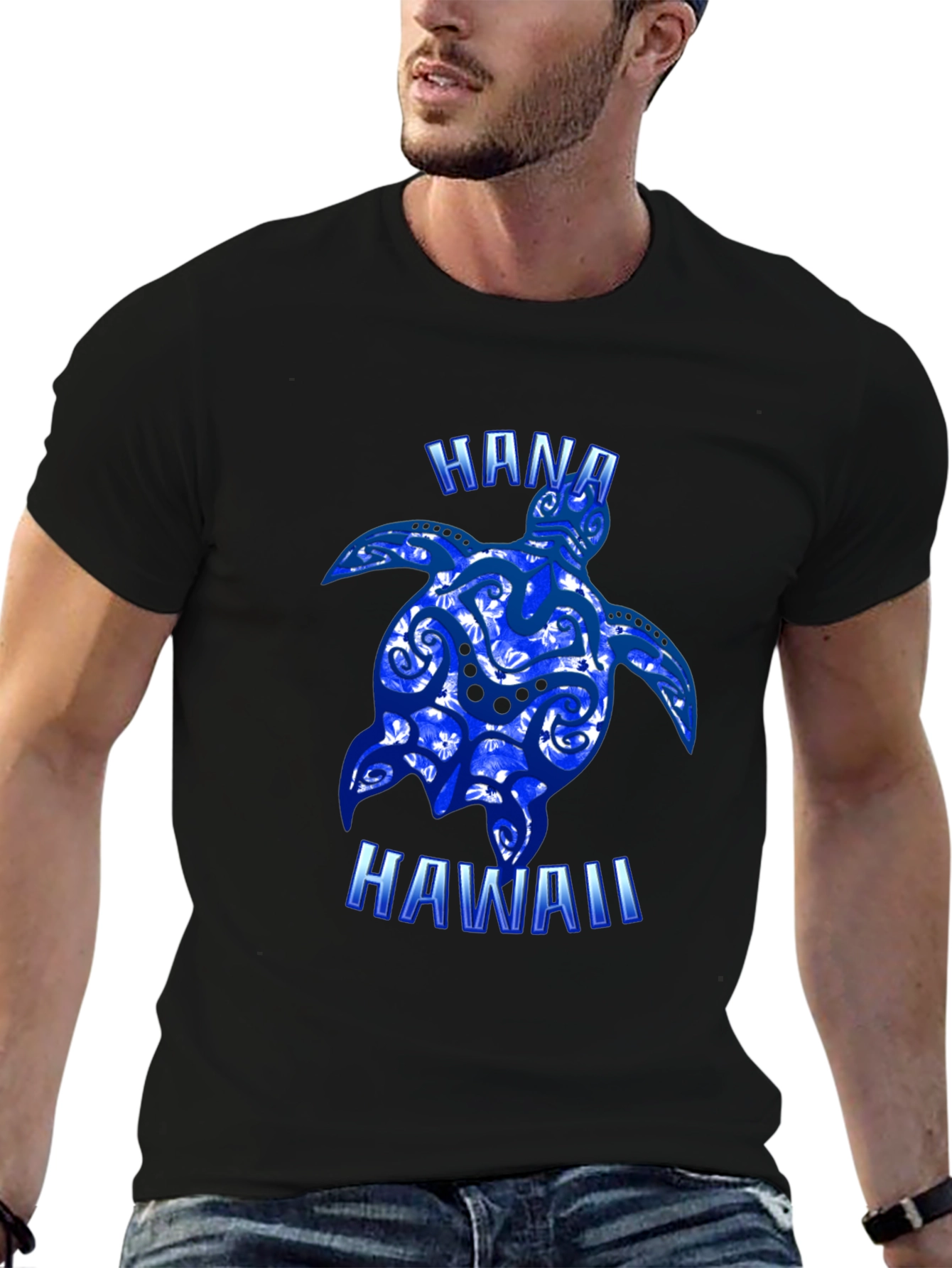 Hana Hawaii Turtle Graphic Tee