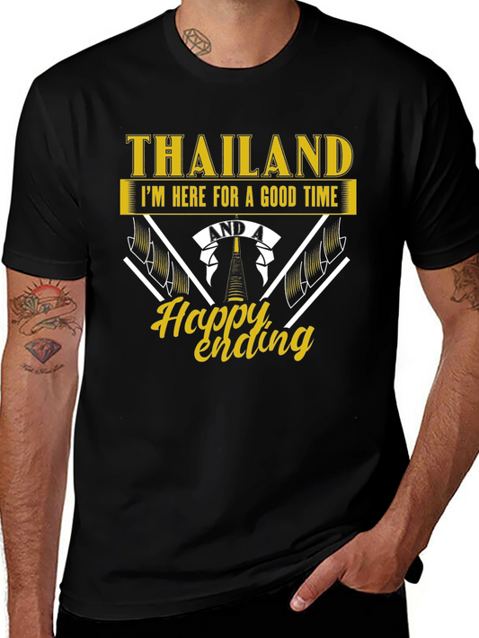 Thailand Good Time Happy Ending Graphic Tee