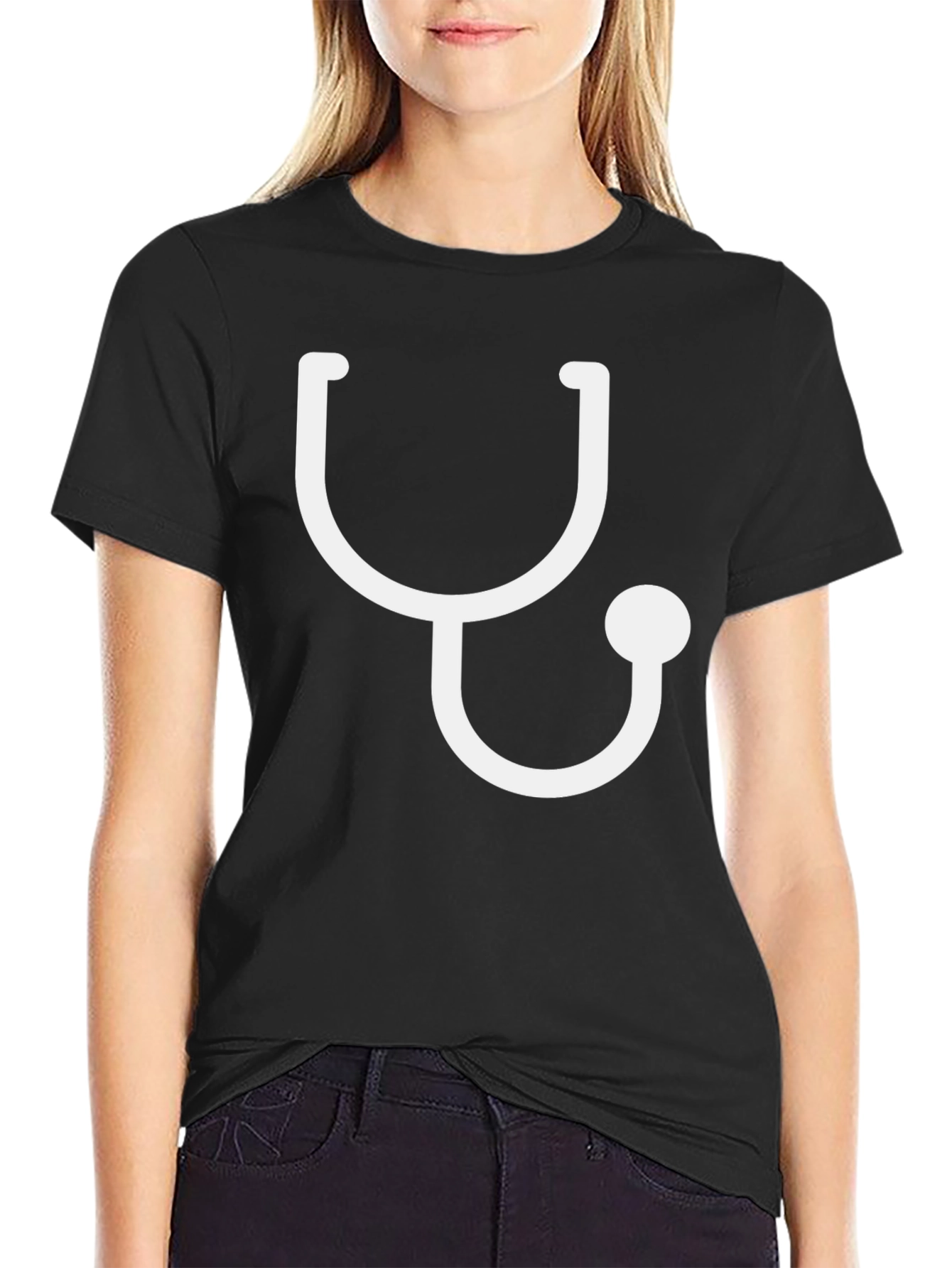 Stethoscope Graphic Tee - Medical Professional Shirt