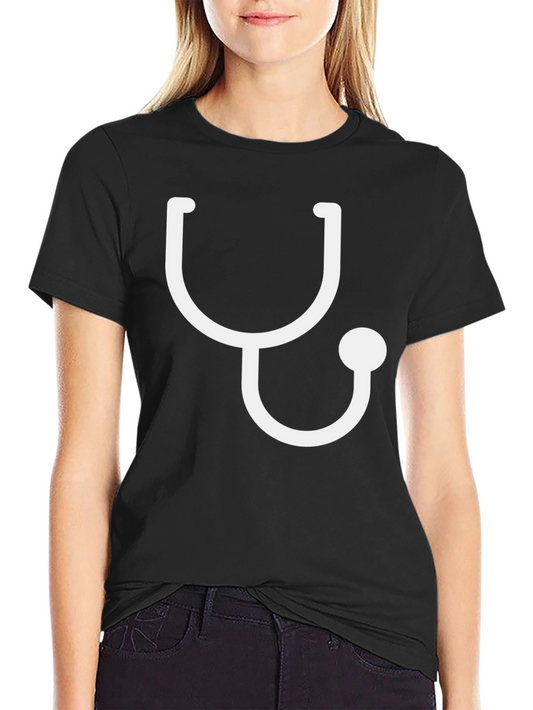 Stethoscope Graphic Tee - Medical Professional Shirt