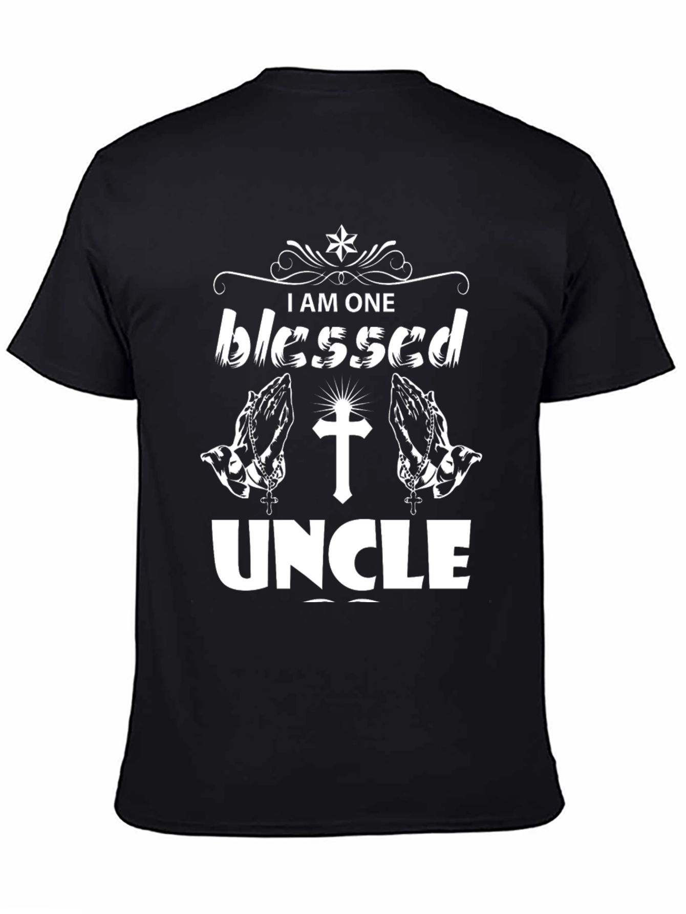 Blessed Uncle Graphic T-Shirt