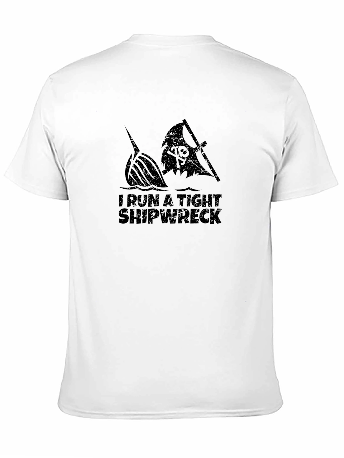 Tight Shipwreck Black T-Shirt