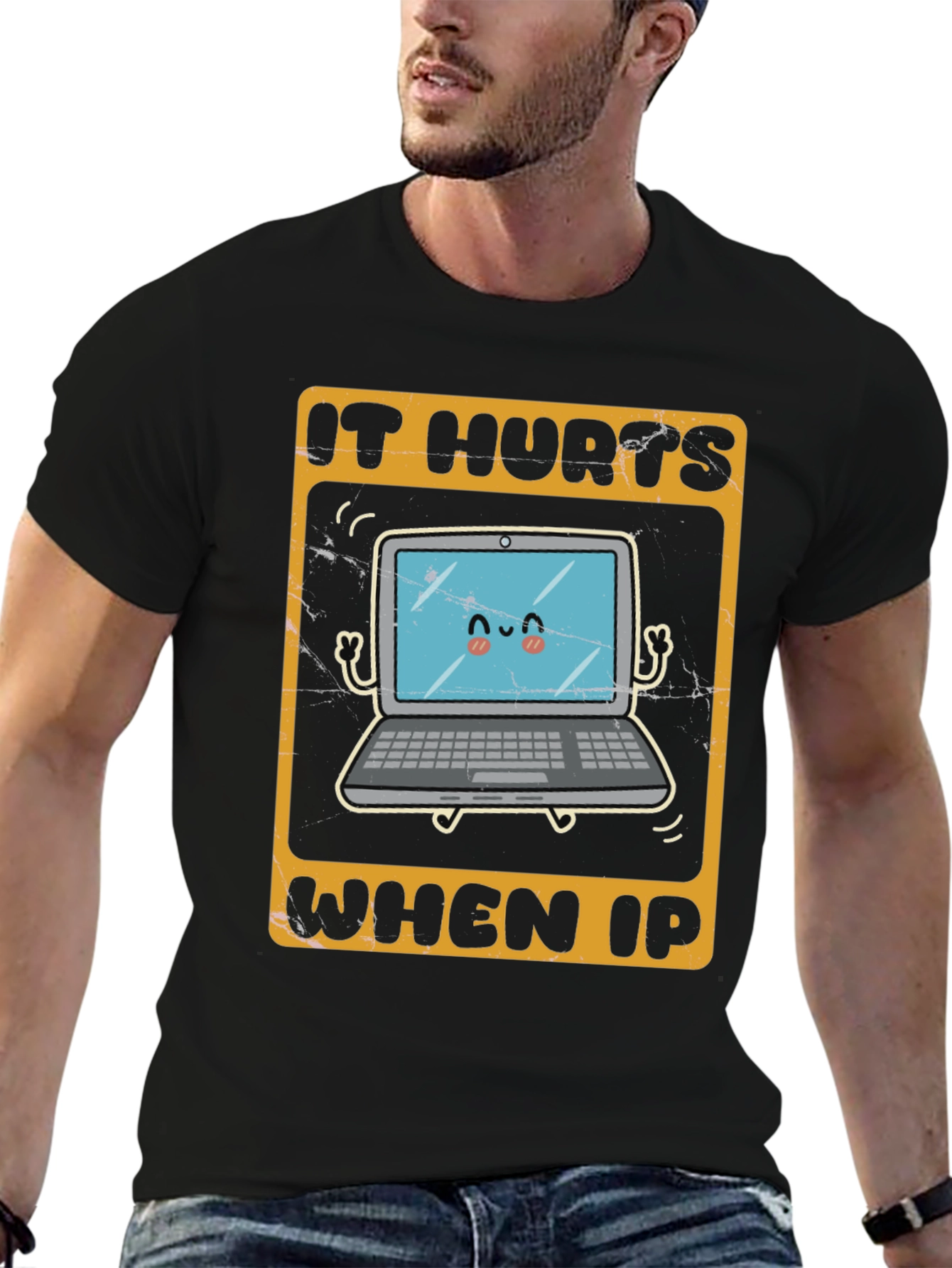 It Hurts When IP Funny Tech T-Shirt