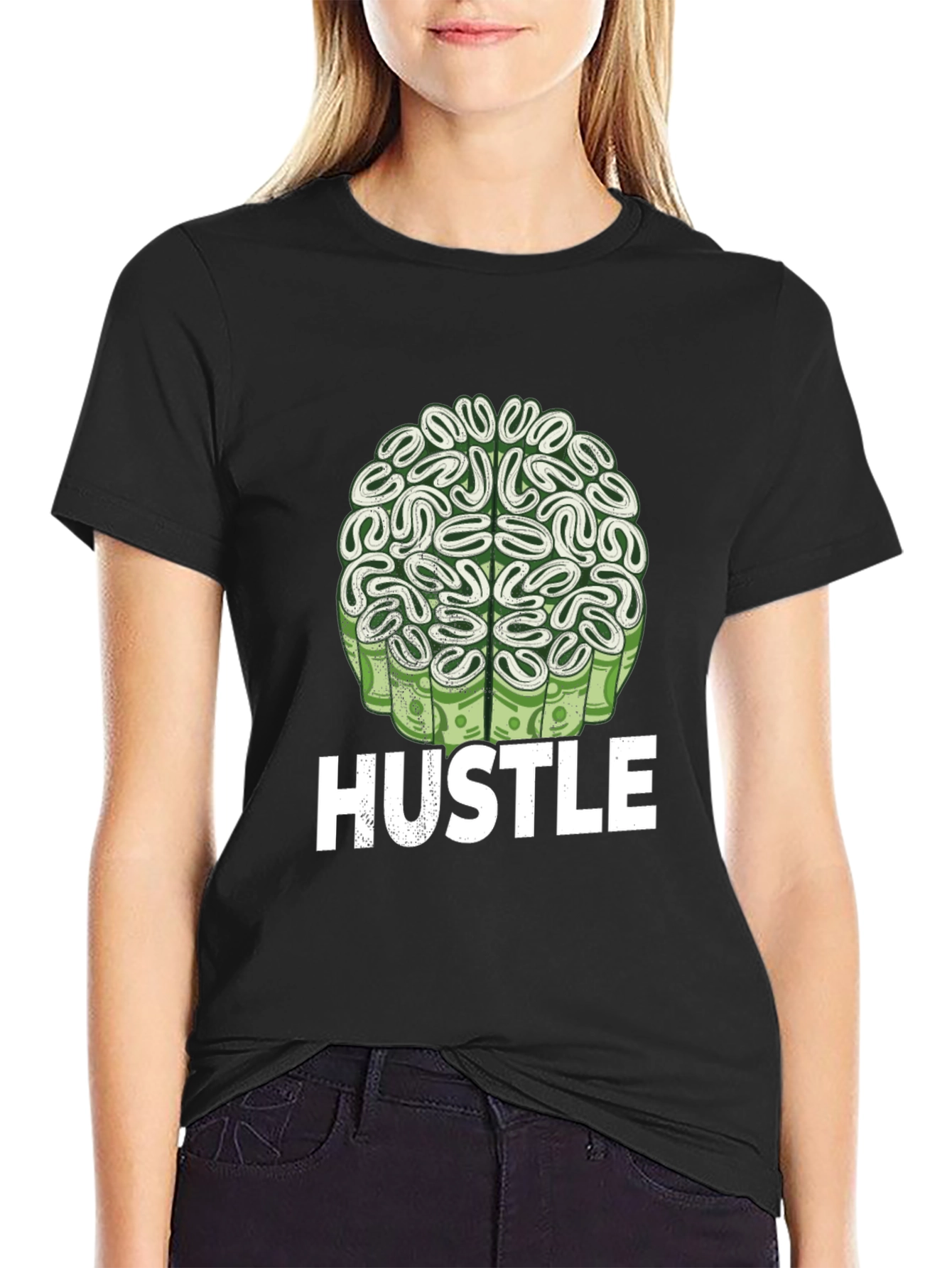 Hustle Brain Tee - Money Minded T-Shirt