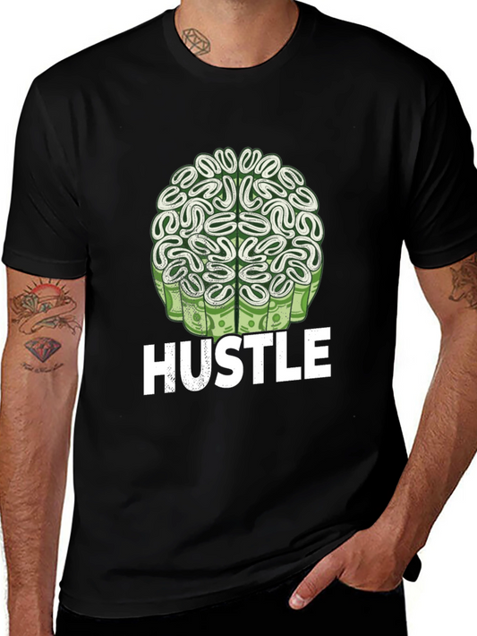 Hustle Brain Tee - Money Minded T-Shirt