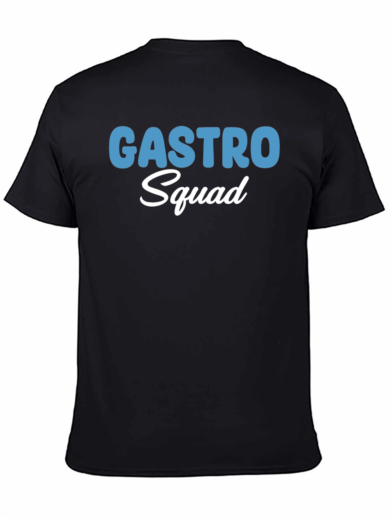 Gastro Squad T-Shirt - Black Crew Neck Tee