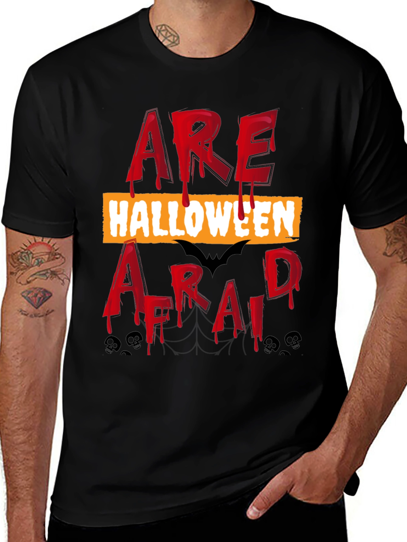 Halloween T-Shirt - Are You Afraid?