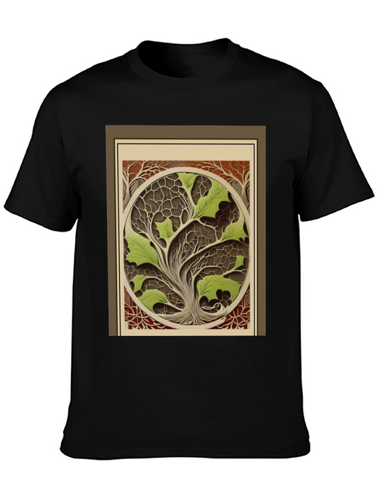 Arboreal Art T-Shirt - Nature Inspired Design