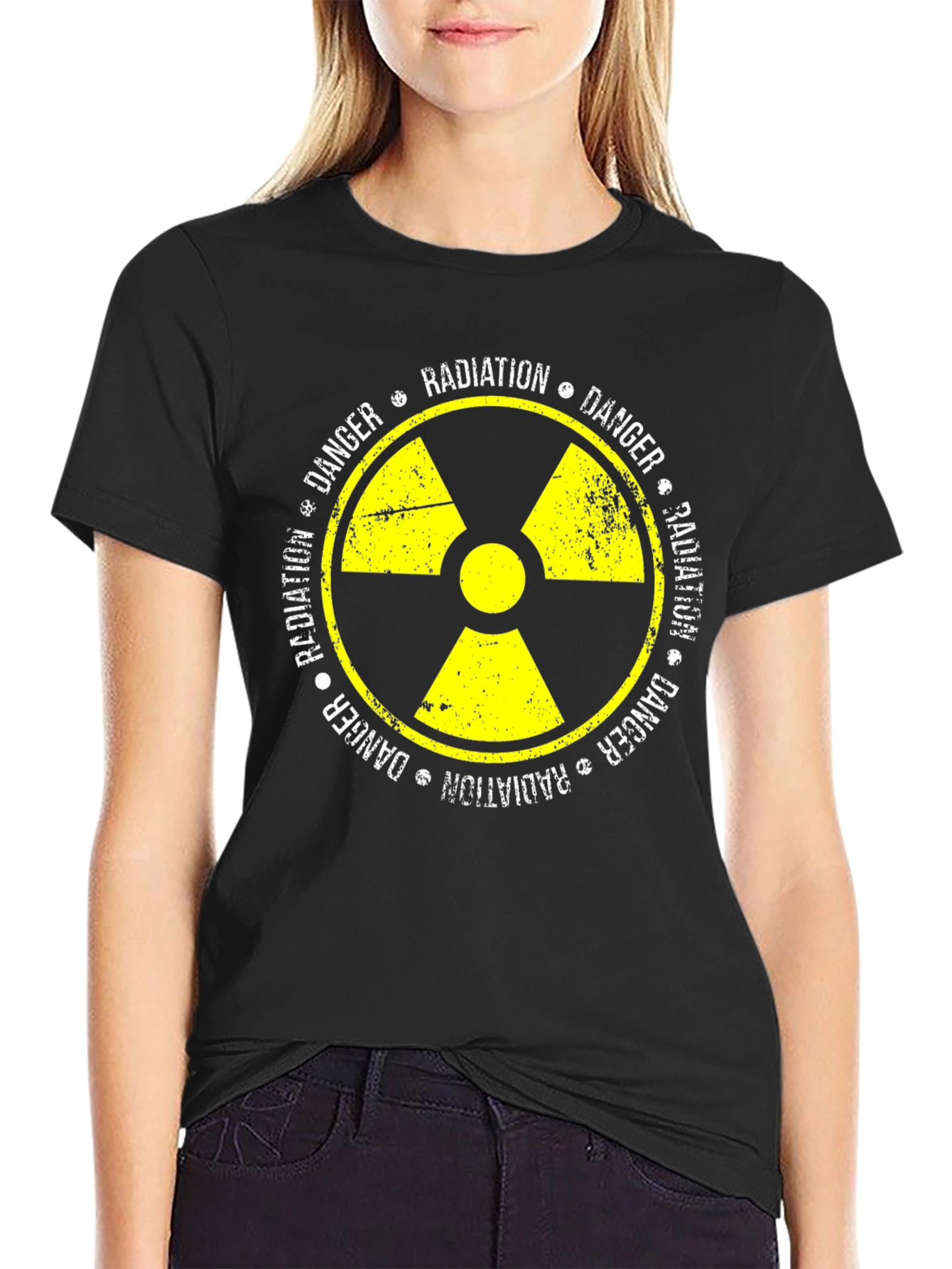 Radiation Danger Symbol Graphic Tee