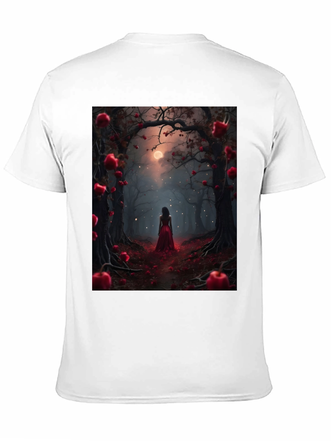 Enchanted Forest Graphic Tee - Mystical Adventure Shirt
