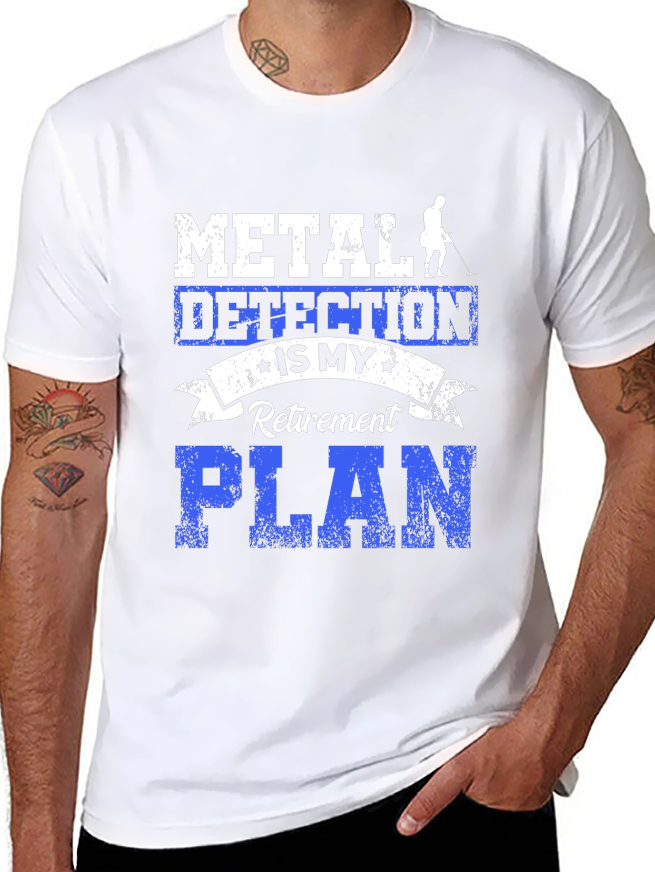 Metal Detecting Retirement Plan T-Shirt