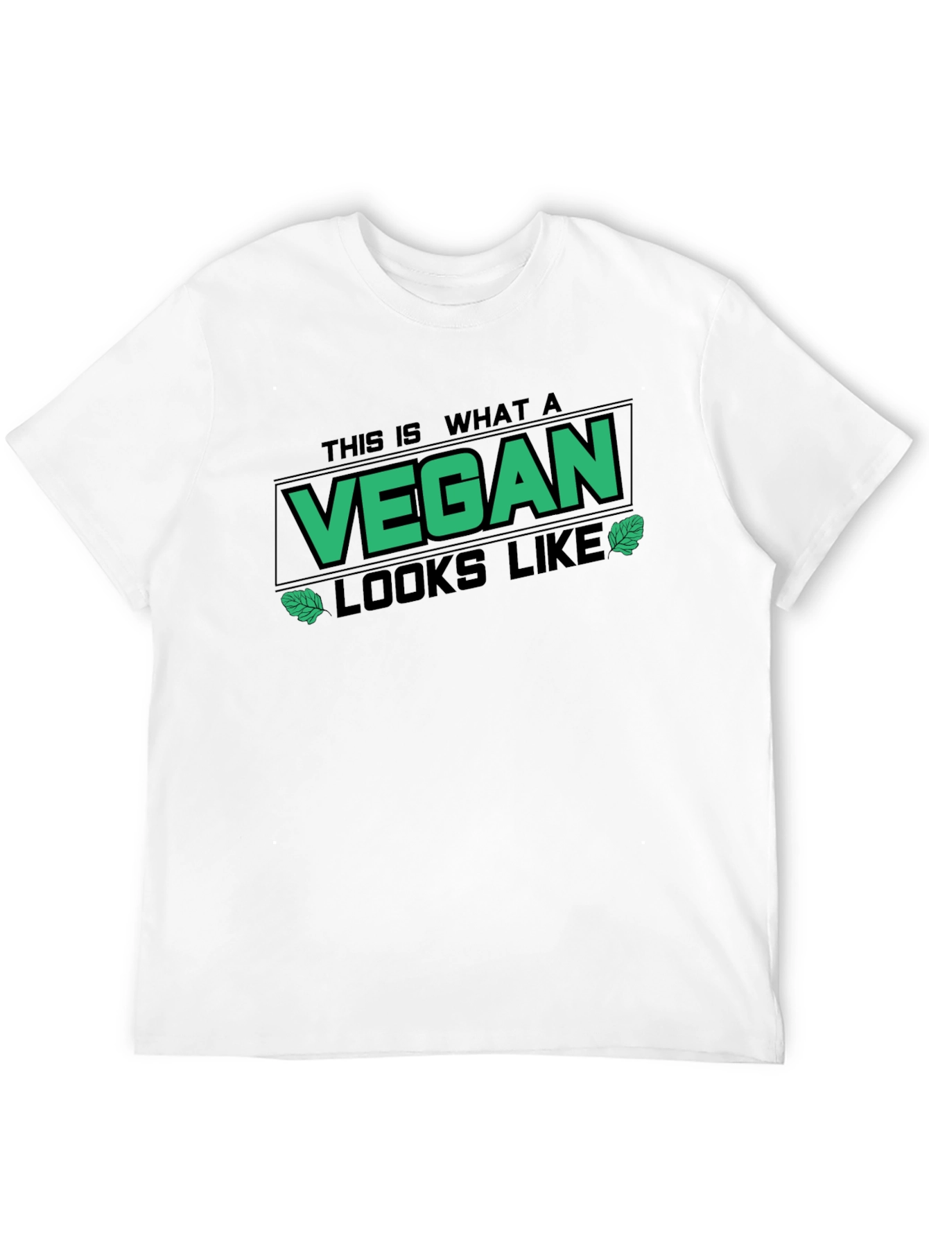 This is What A Vegan Looks Like Black T-Shirt