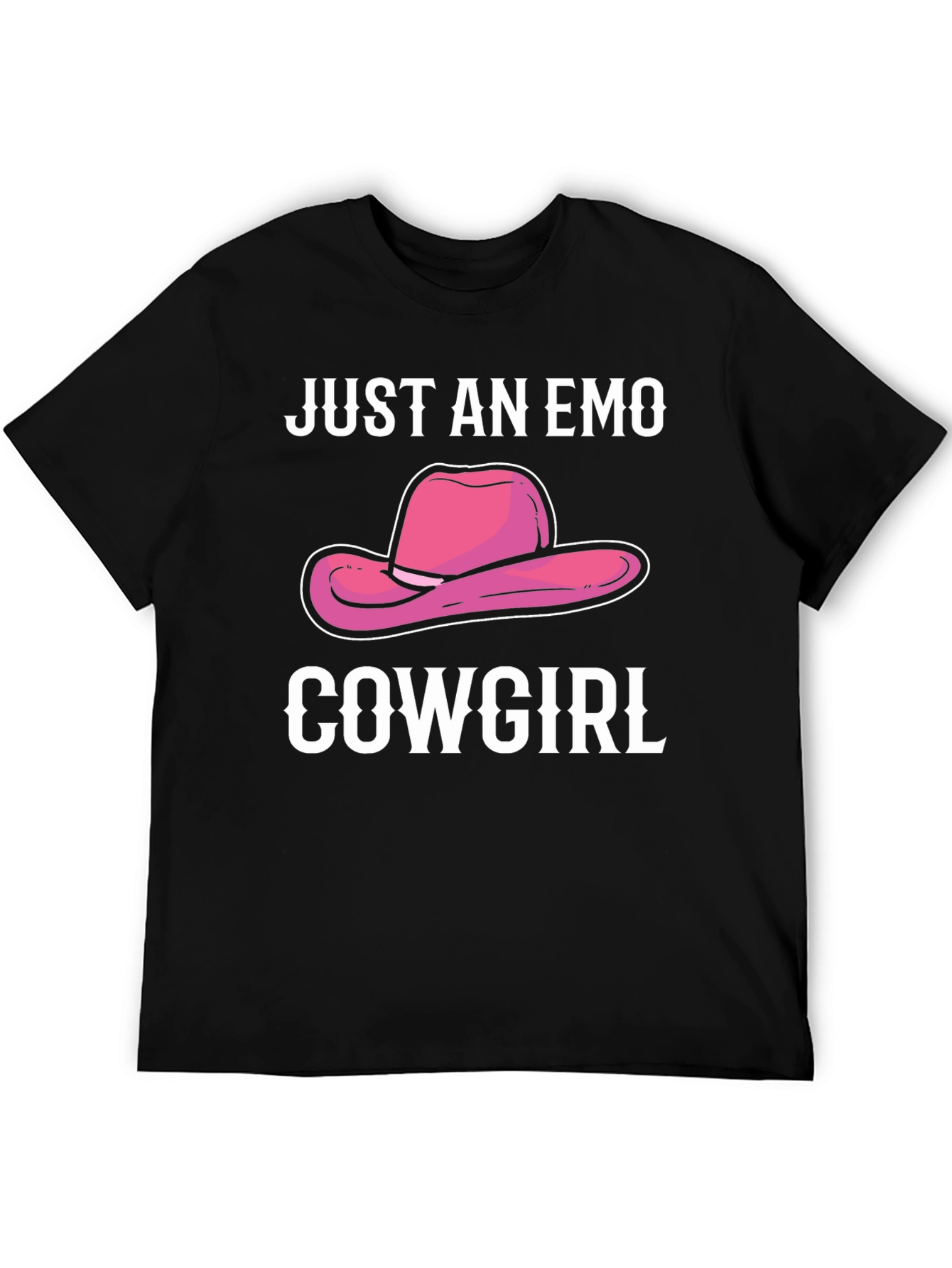 Just an Emo Cowgirl Graphic T-Shirt