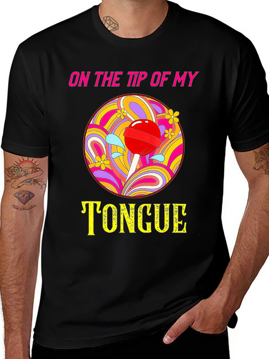 On The Tip of My Tongue Graphic T-Shirt