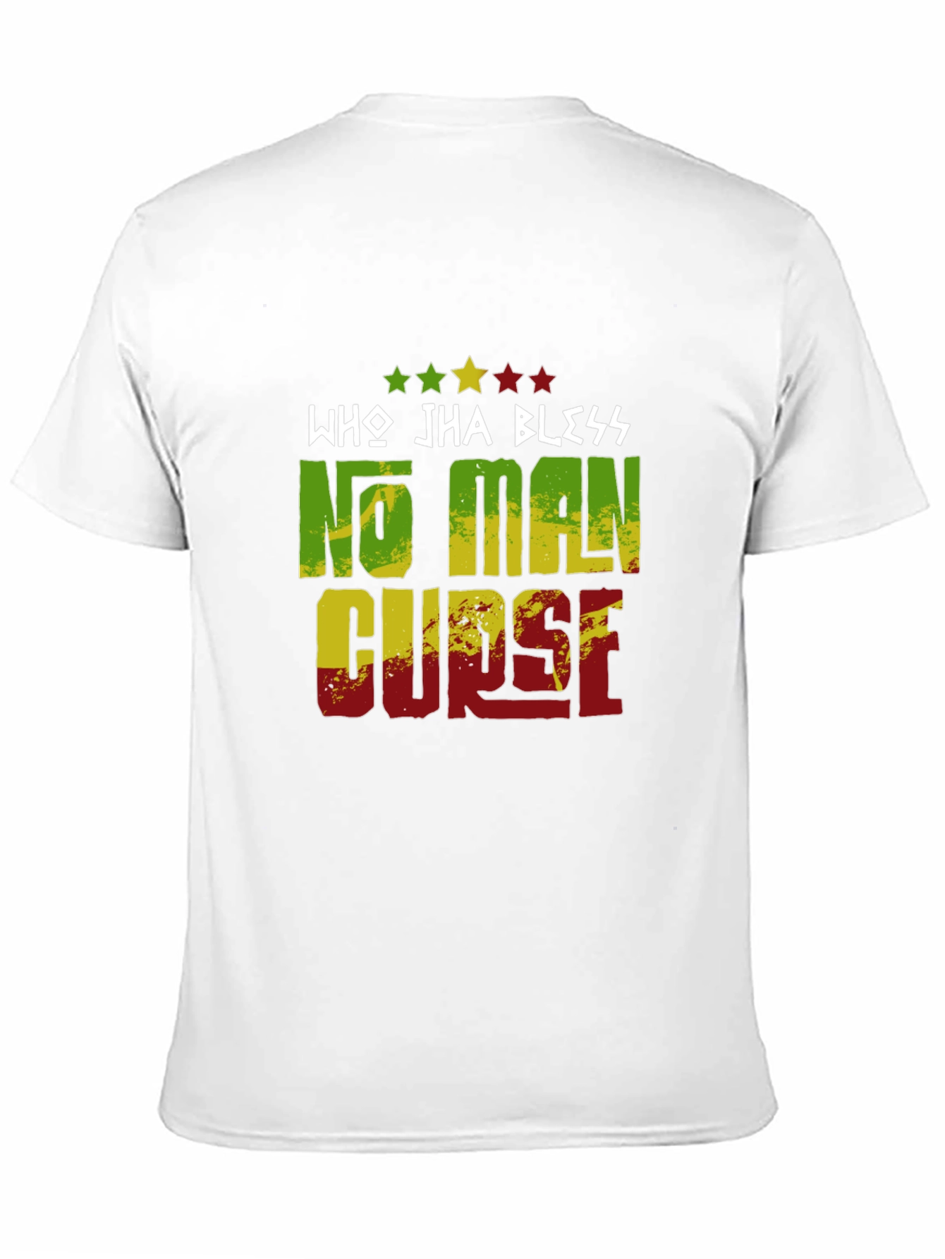 Who Jha Bless No Man Curse Graphic Tee
