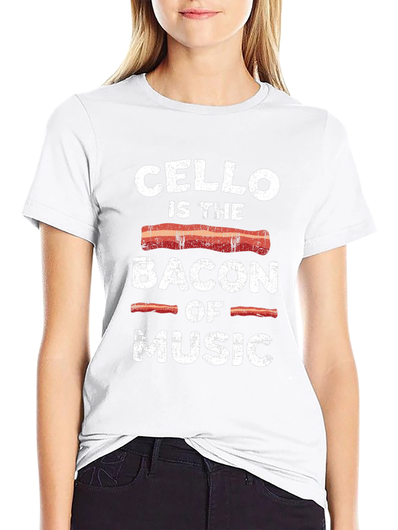 Cello is the Bacon of Music Funny T-Shirt