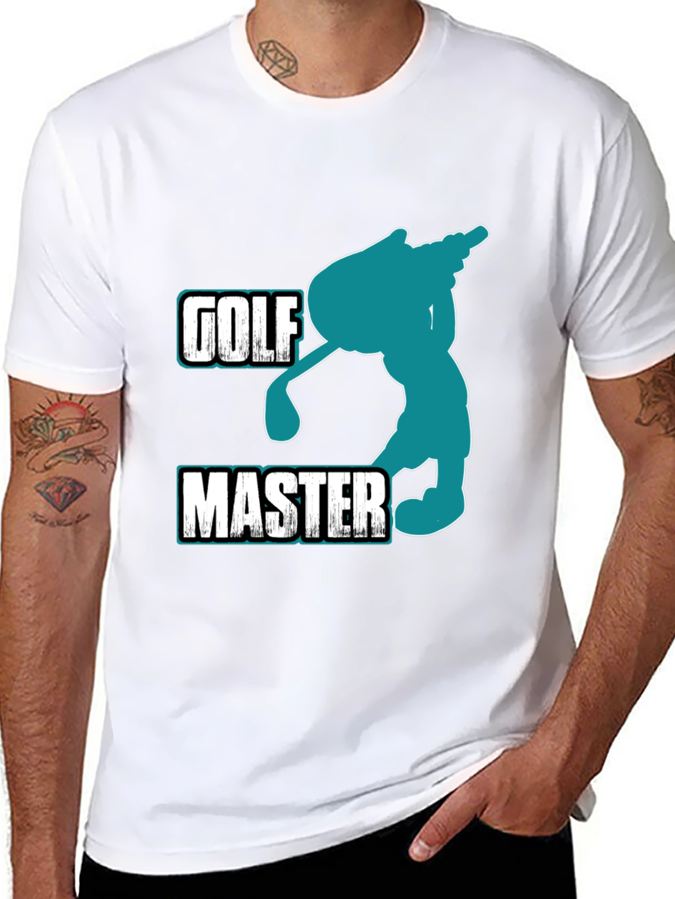 Golf Master Graphic Tee - Stylish Golfer Apparel