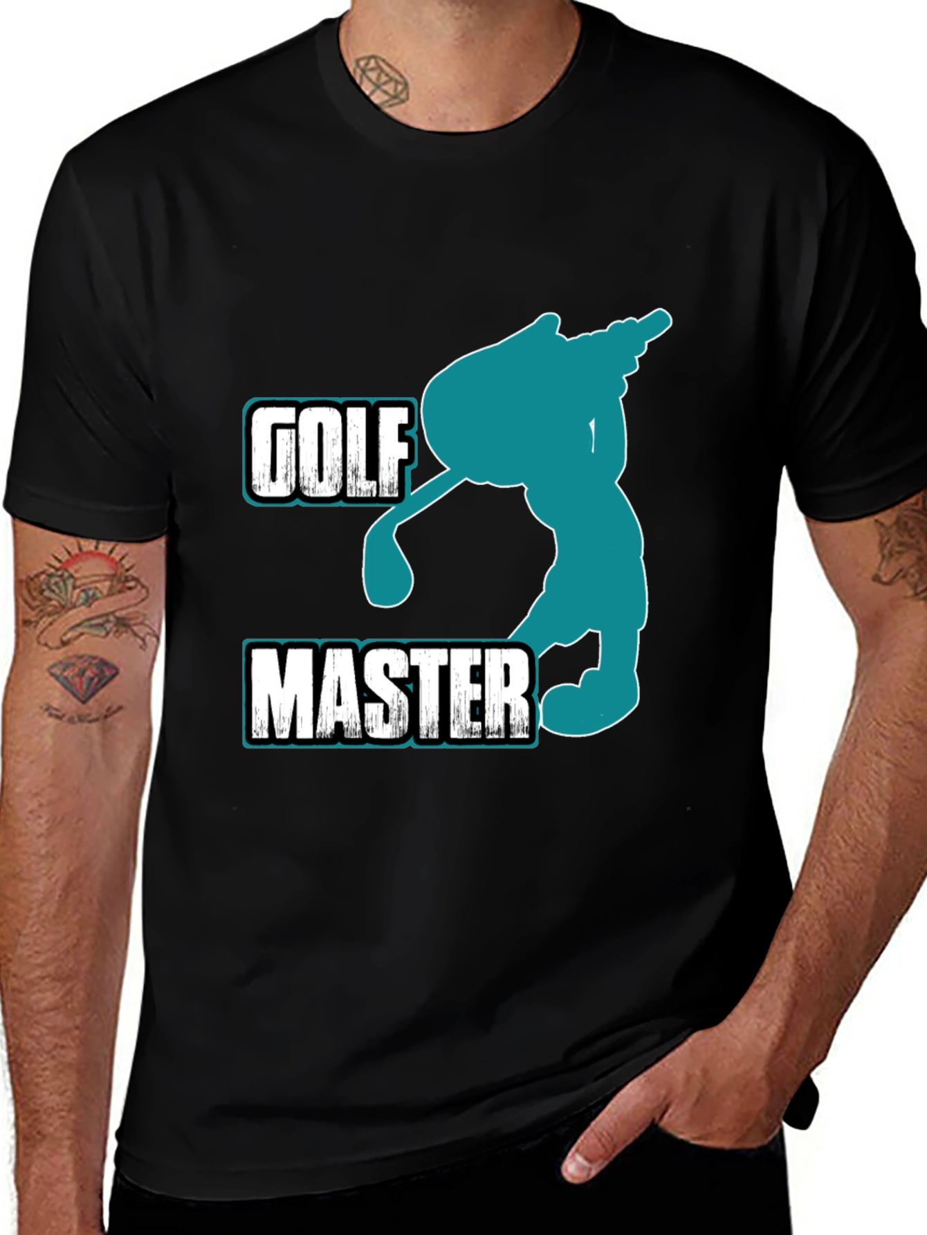 Golf Master Graphic Tee - Stylish Golfer Apparel