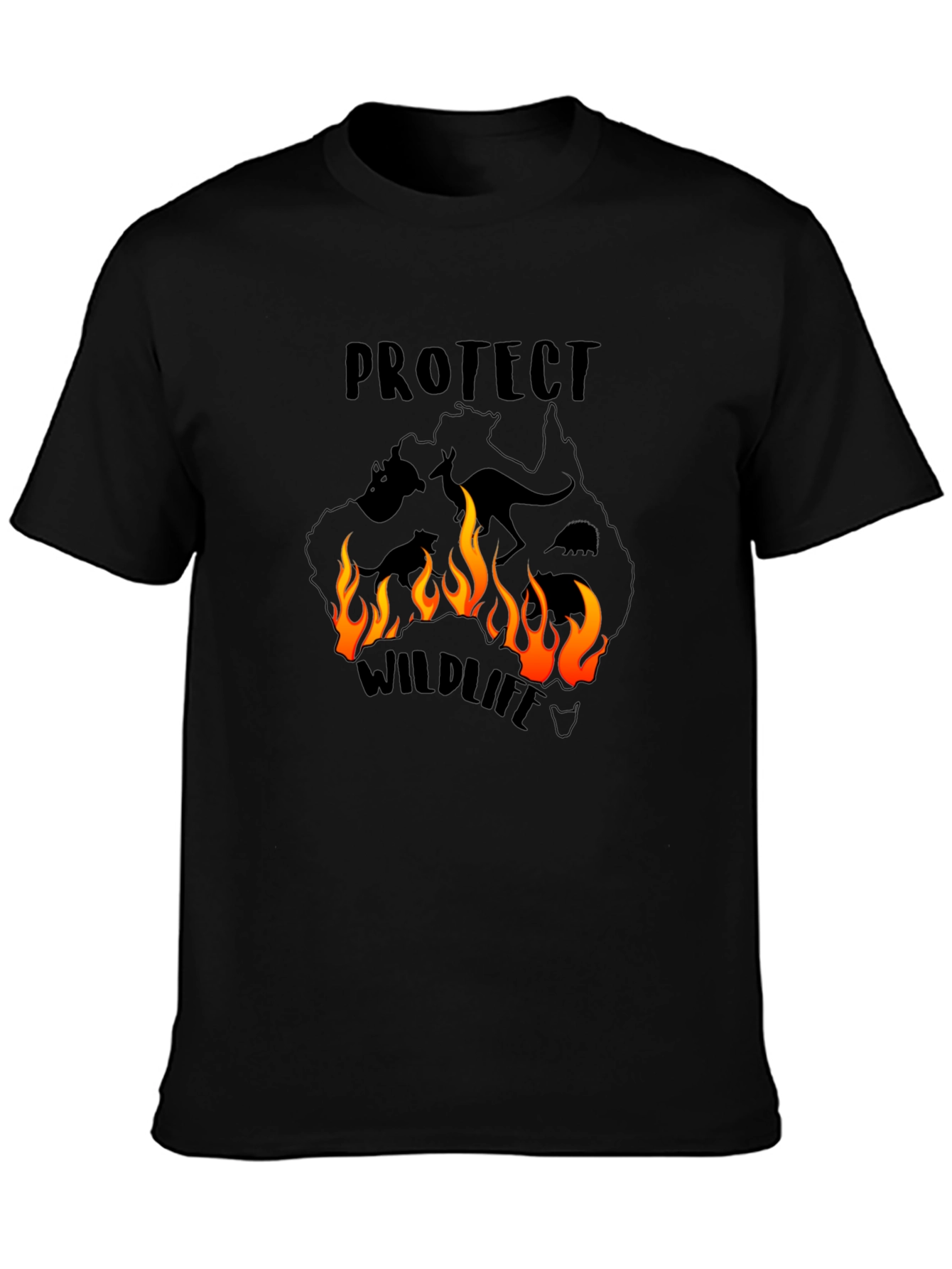 Protect Wildlife Australia T-Shirt - Bushfire Awareness